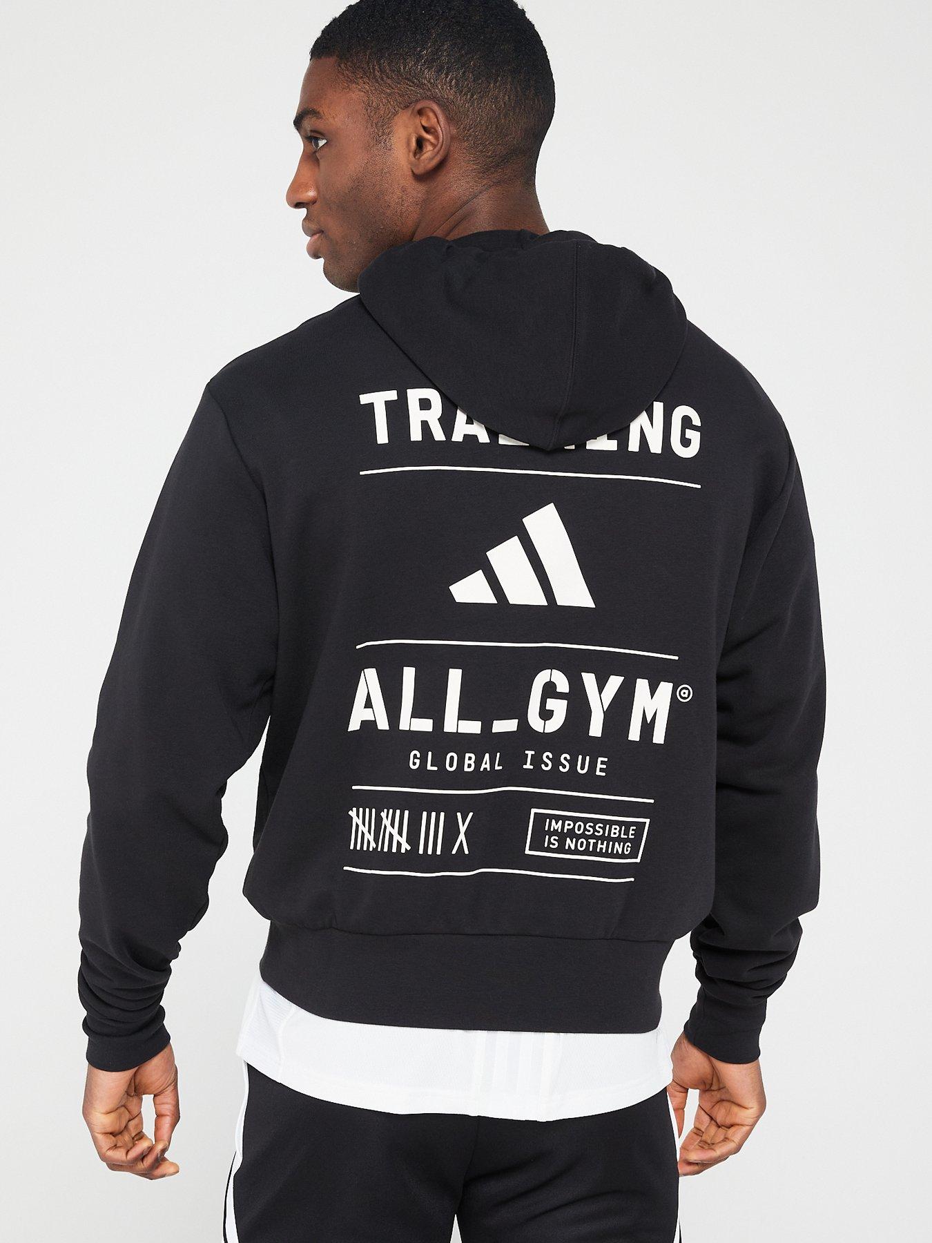 adidas-mens-training-hoodie-blackstillFront