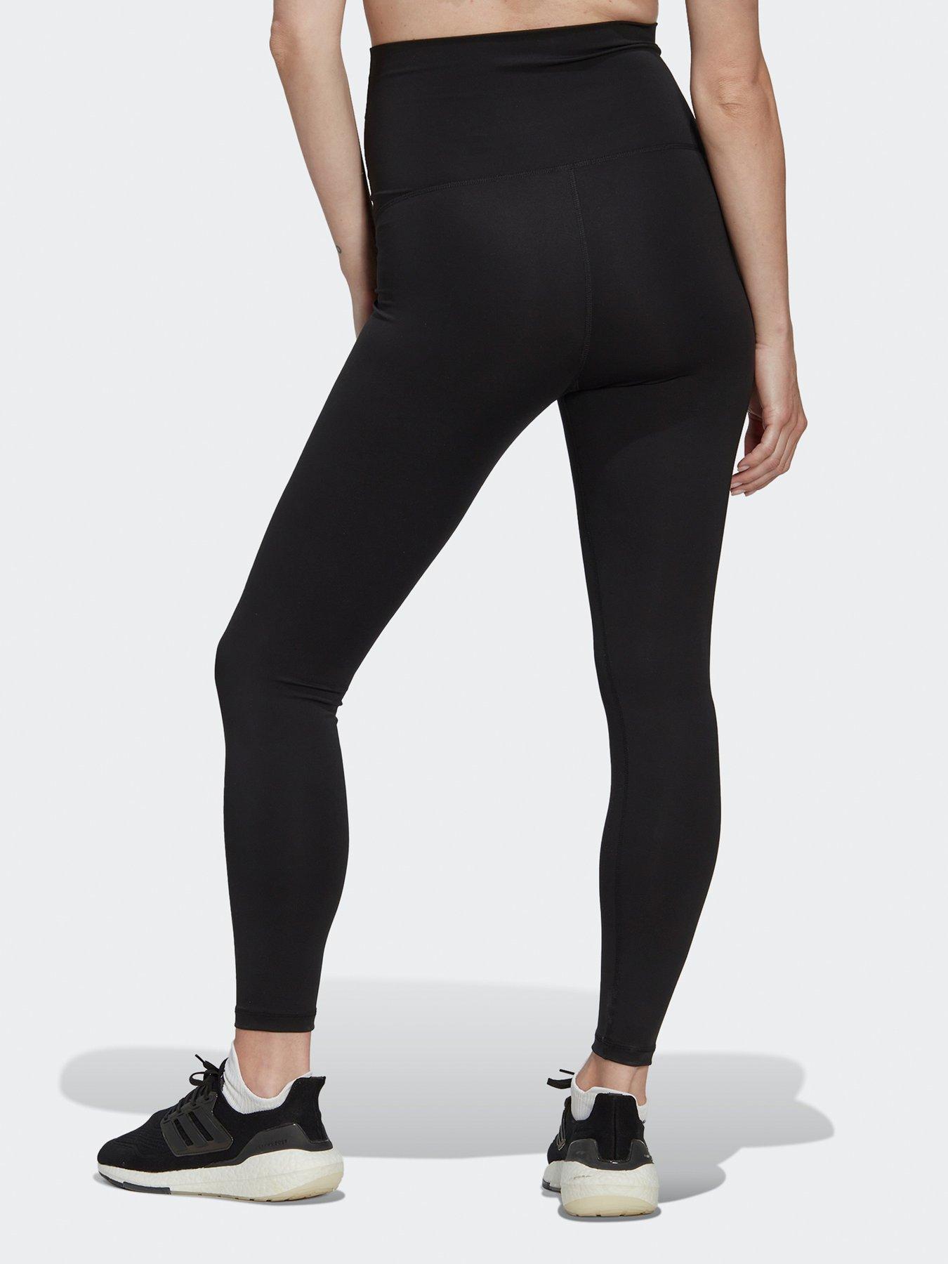 adidas-womens-train-essentials-maternity-78-tights-blackstillFront