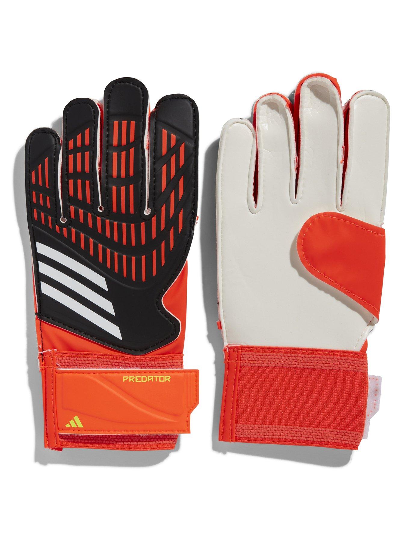 Junior Tiro Predator Goalkeeper Gloves Black Red