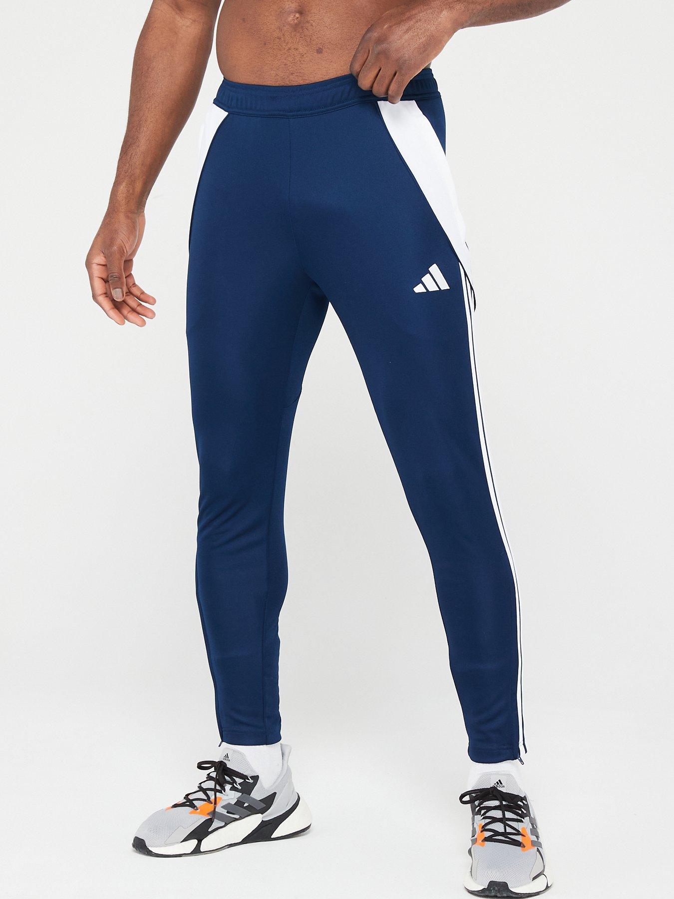 Navy adidas pants online