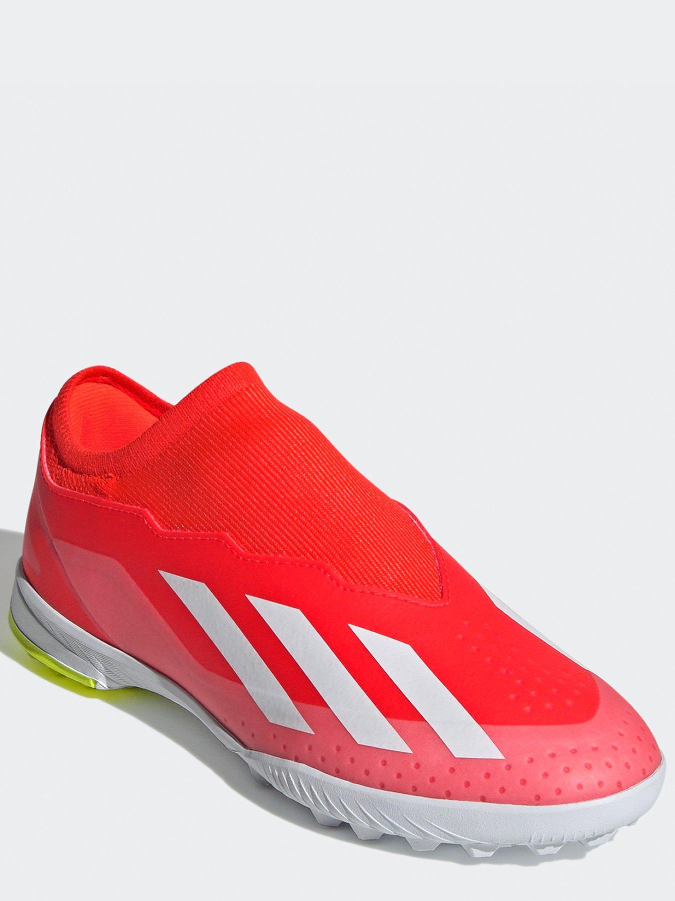 adidas-junior-x-laceless-crazy-fast3-astro-turf-football-boot--yellowstillFront