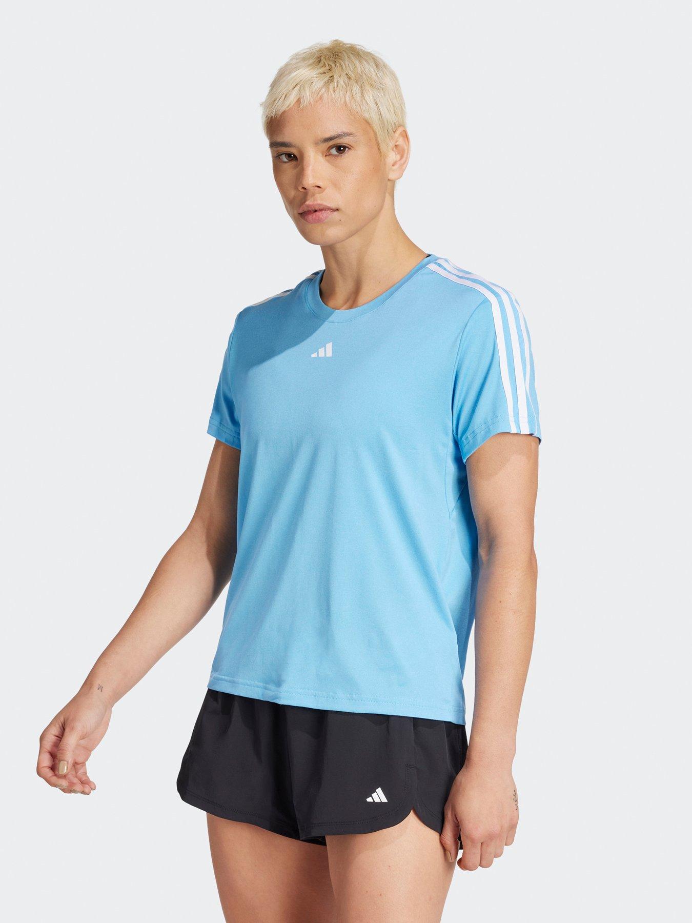 adidas-womens-train-essentials-3-stripe-t-shirt-blue