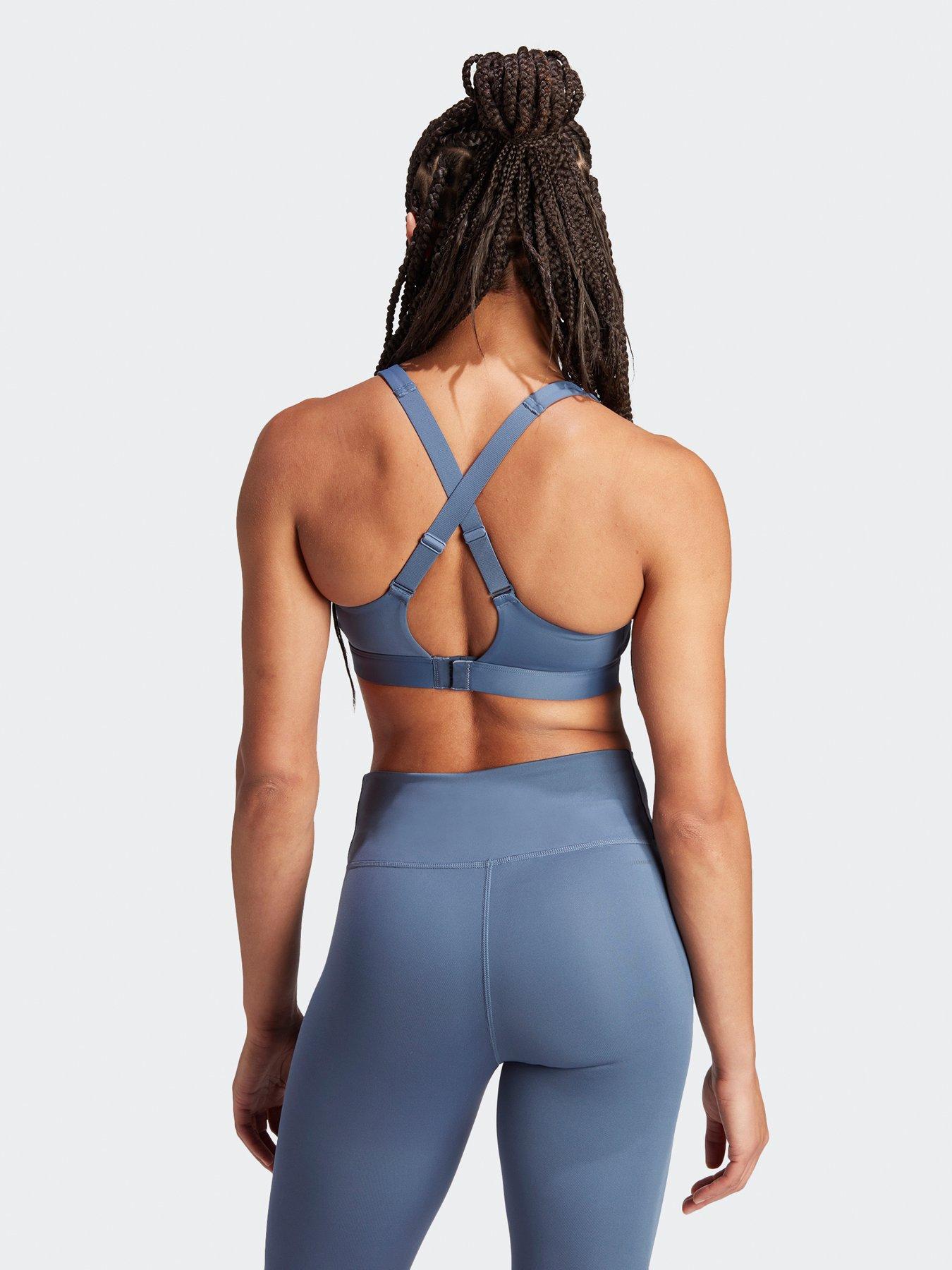 adidas-womens-train-essentials-high-support-sports-bra-navystillFront