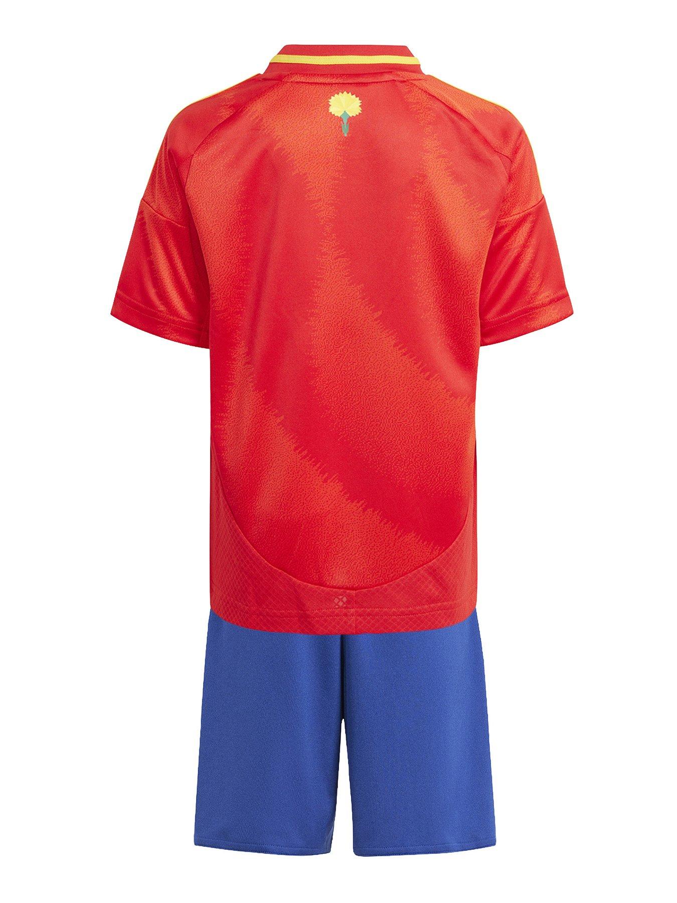 Image 2 of 4 of adidas Spain Home Mini Kit -red