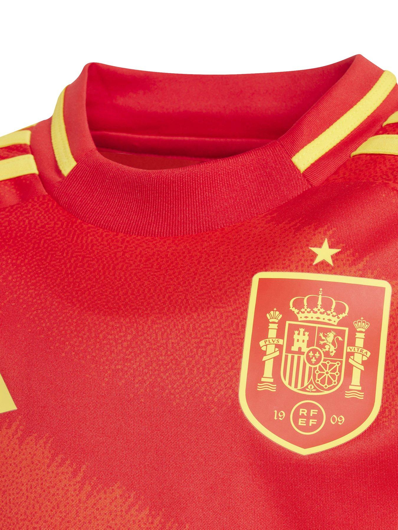 Image 3 of 4 of adidas Spain Home Mini Kit -red