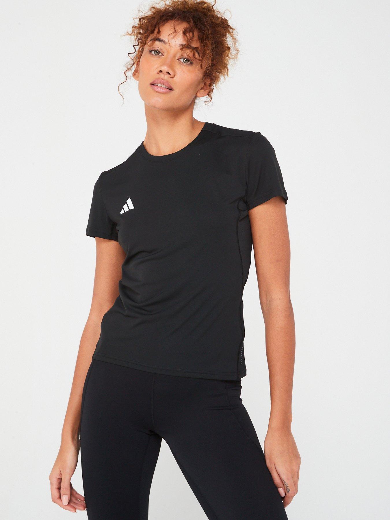 adidas-womens-running-adizero-tee-black