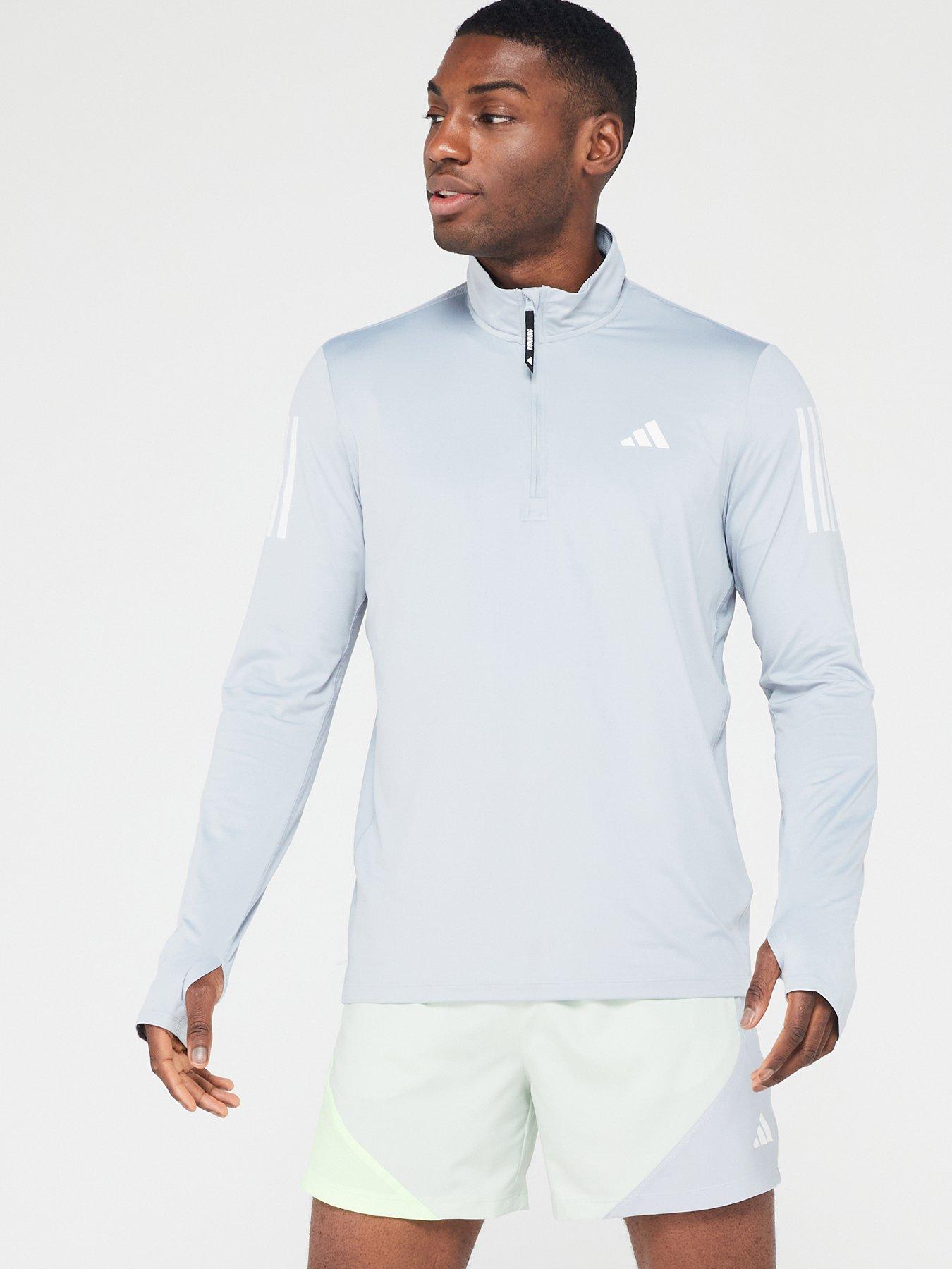 adidas-mens-running-own-the-run-half-zip-grey