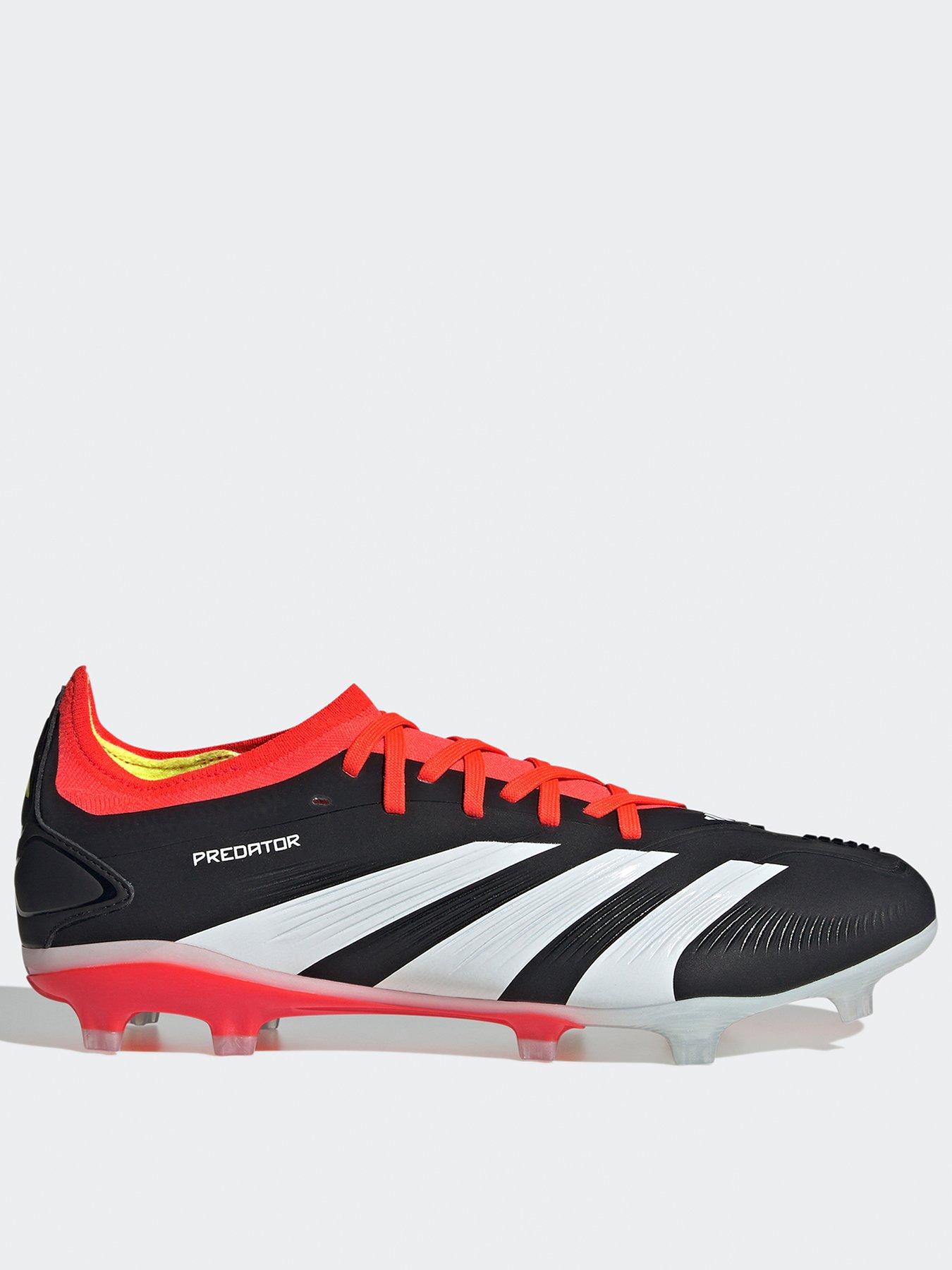 adidas Men's Predator 24 Pro Firm Ground Football Boots - Black/White