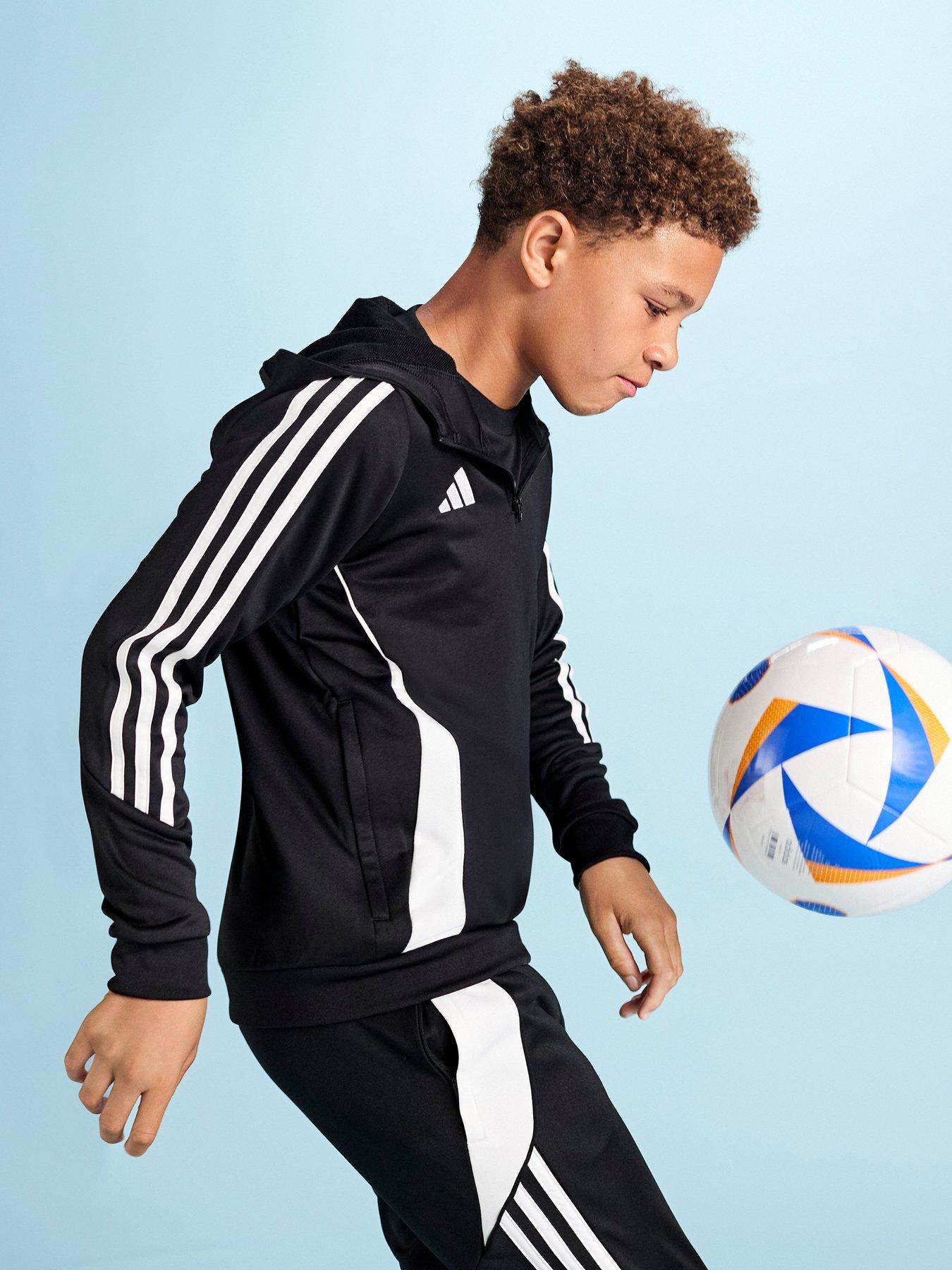 adidas Youth Tiro 24 Training Hoodie -black/white