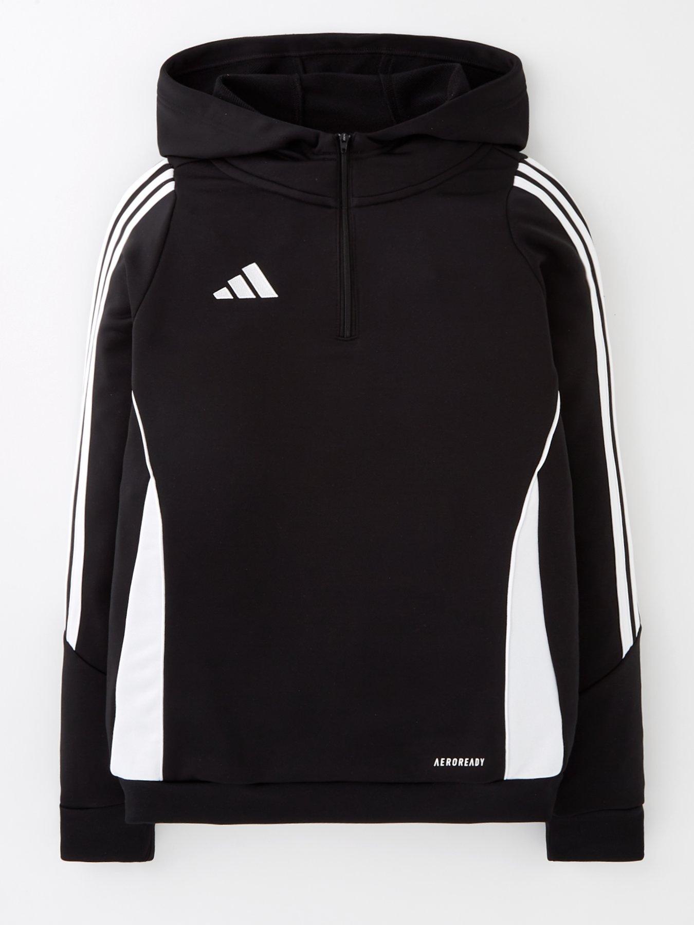 adidas-youth-tiro-24-training-hoodie--blackwhitestillFront