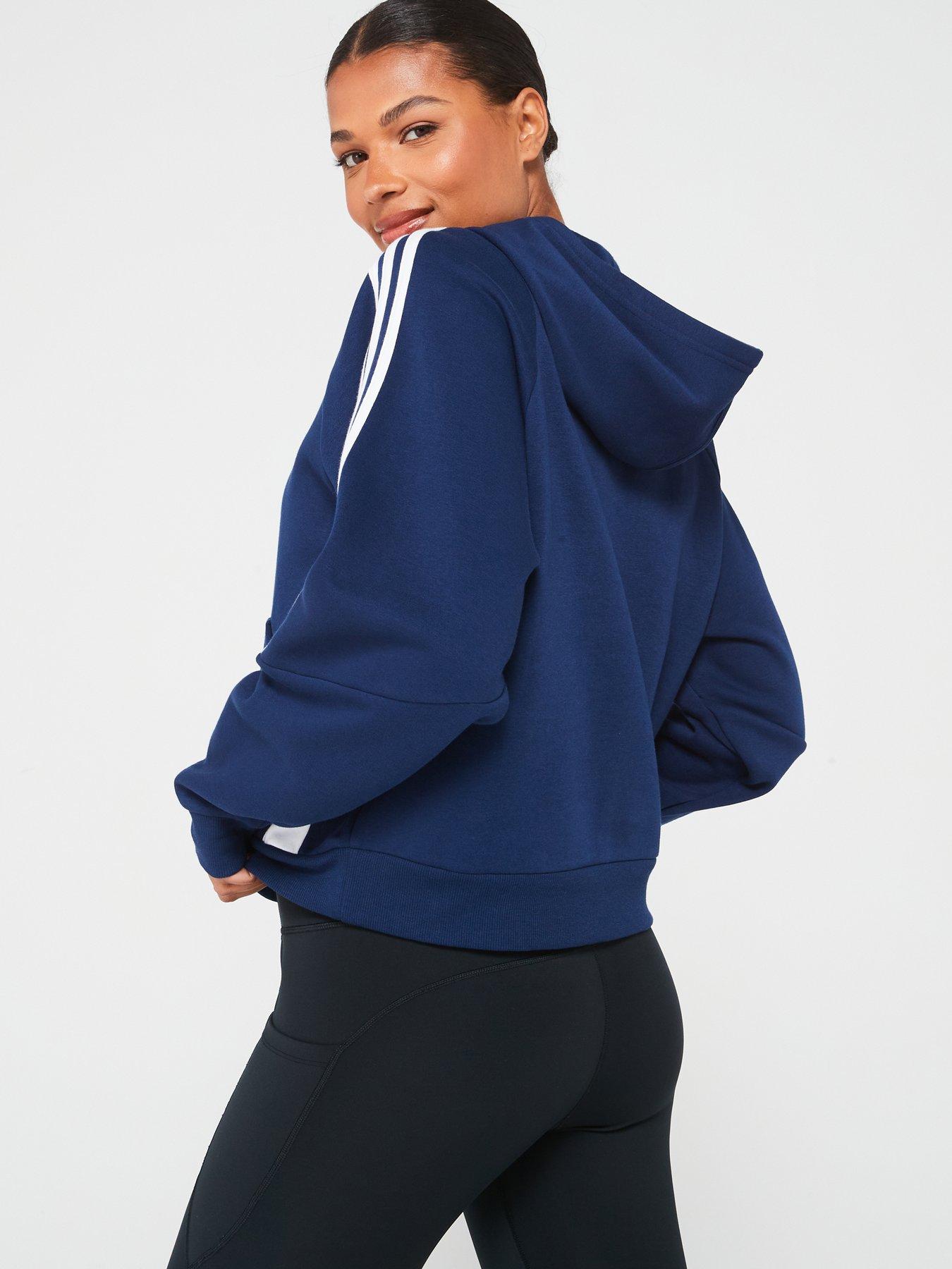 adidas-womens-tiro-24-training-hoodie--navystillFront