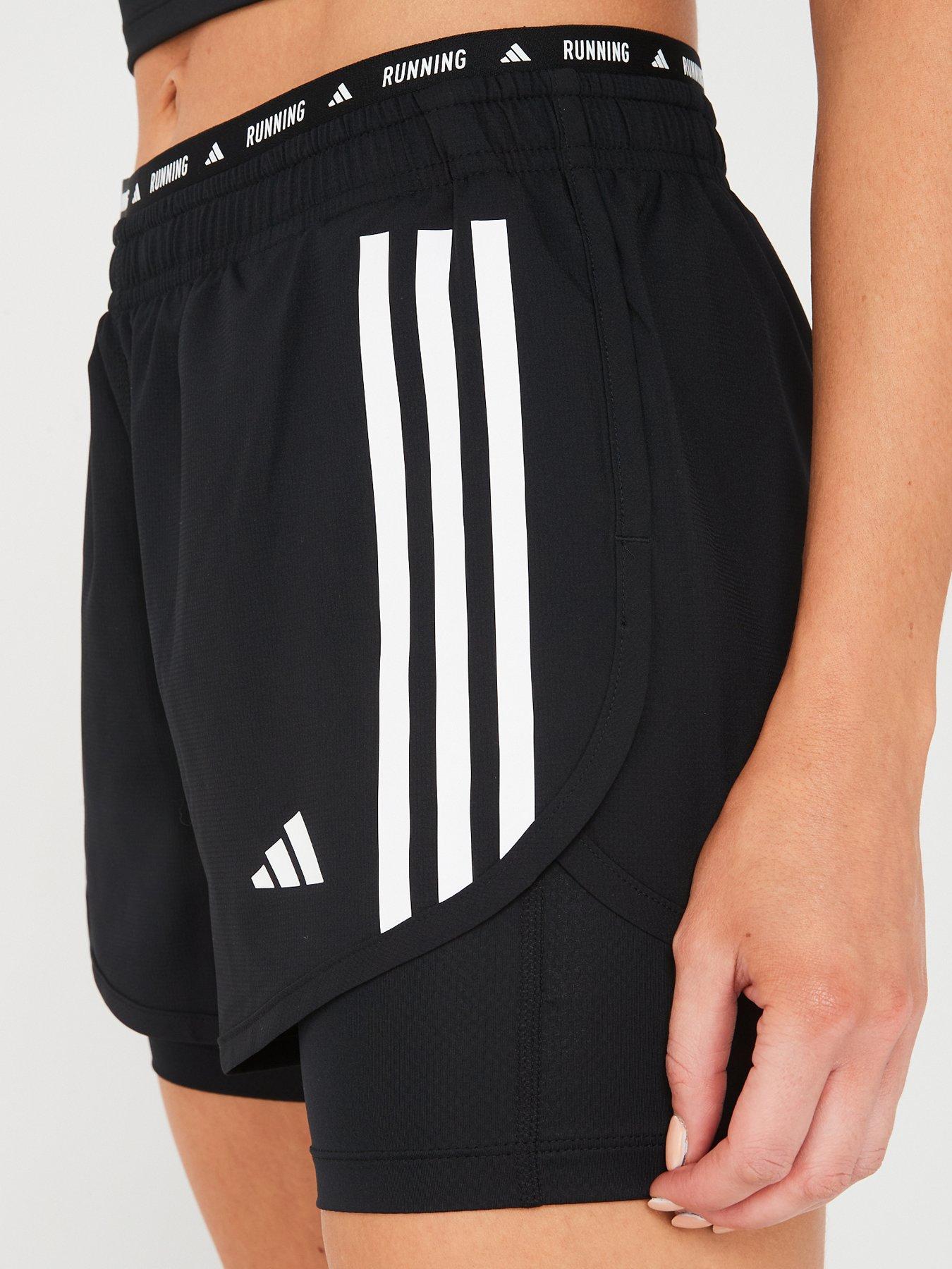 adidas-womens-running-own-the-run-3-stripesnbsp2-in-1-shortsnbsp--blackoutfit