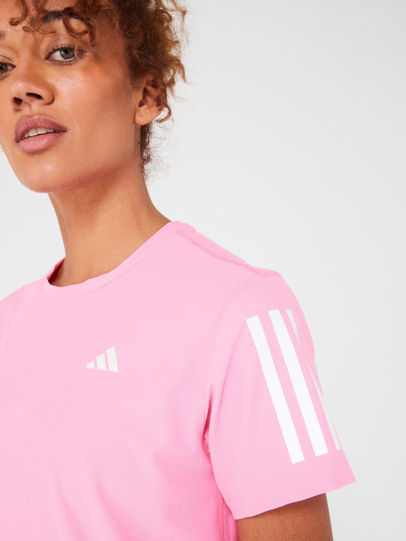 adidas-womens-running-own-the-run-tee-pinkoutfit