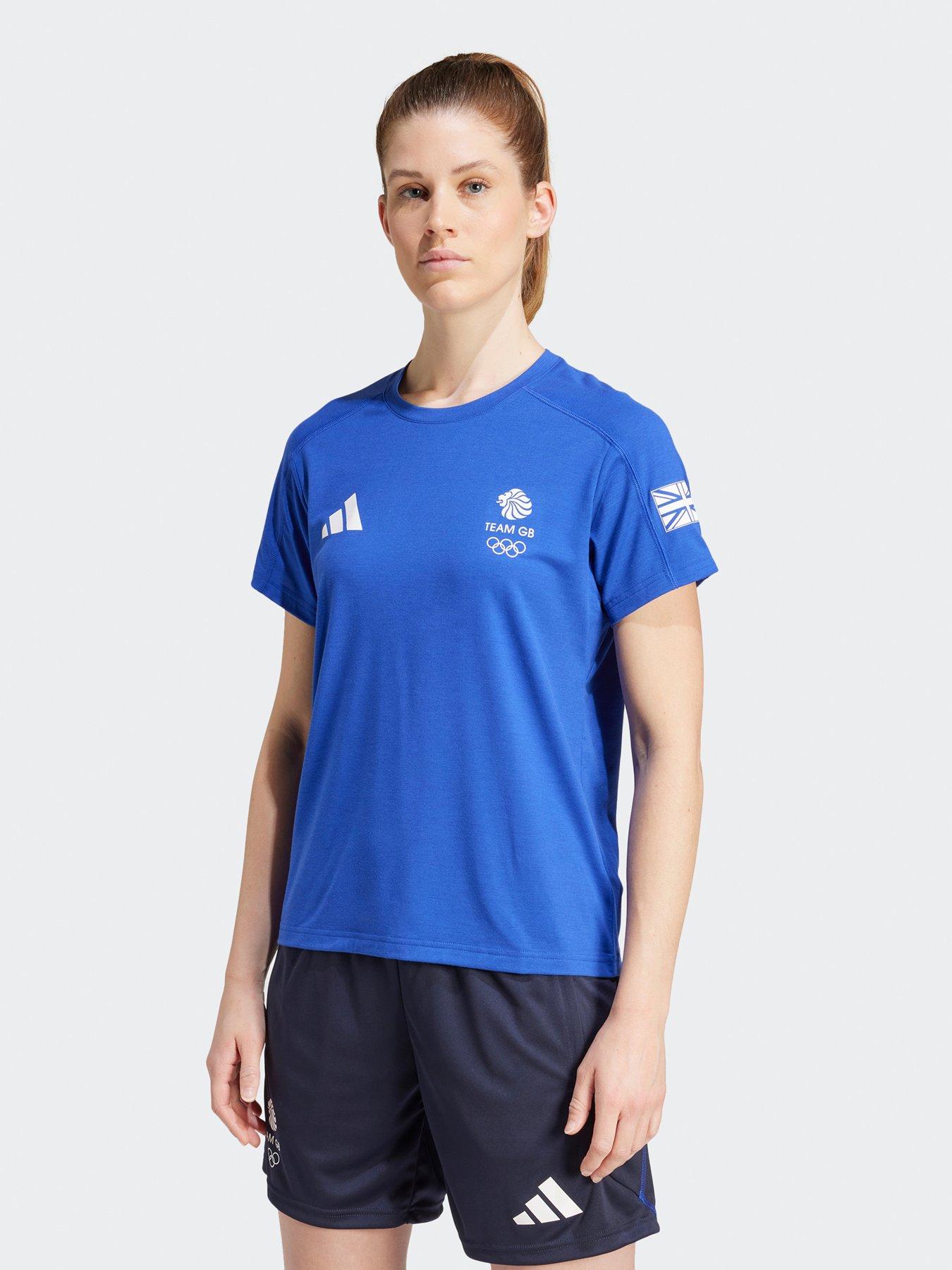 adidas Womens Team Gb T-Shirt - Navy
