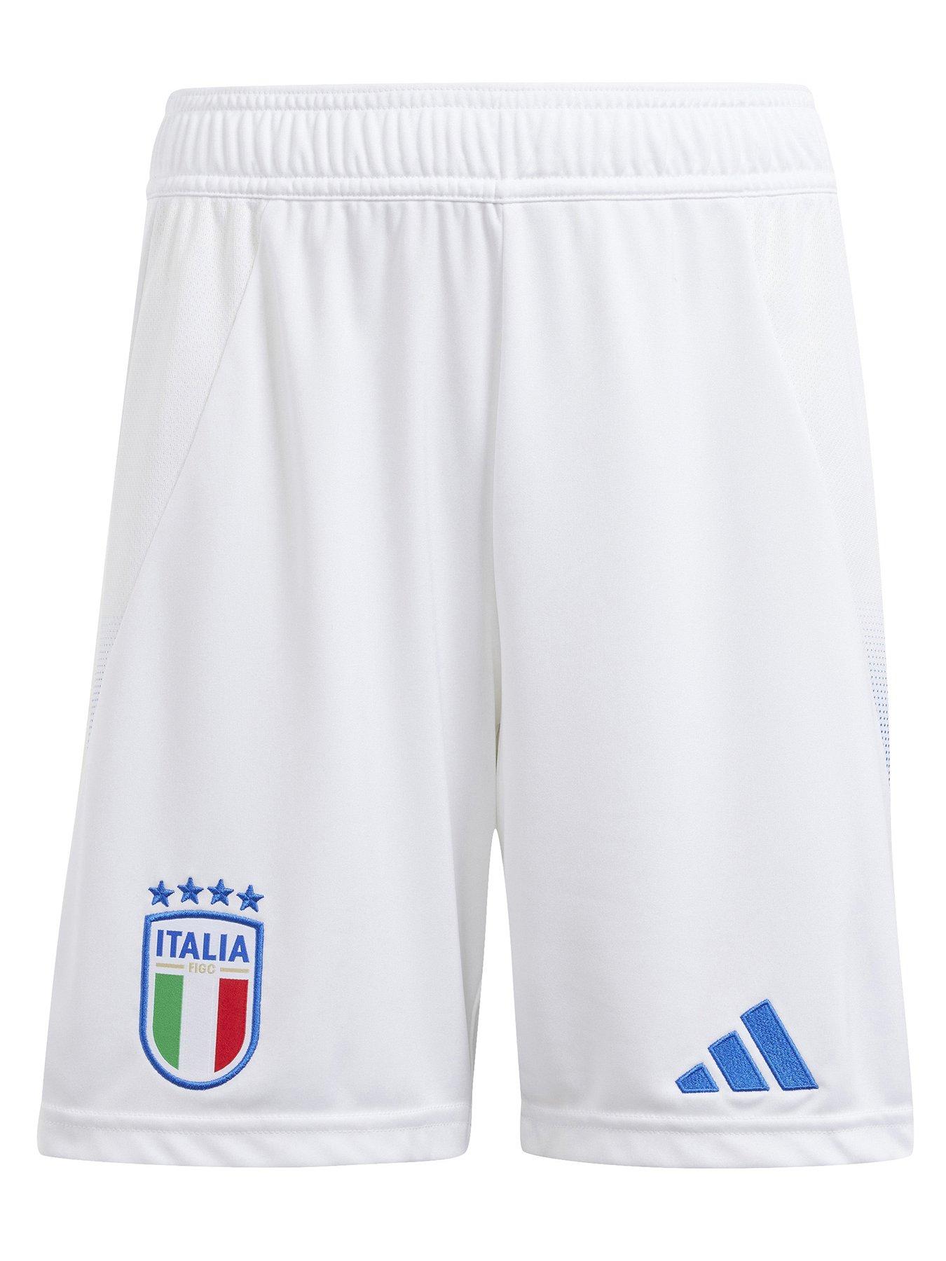 adidas-junior-italy-home-replica-short--white