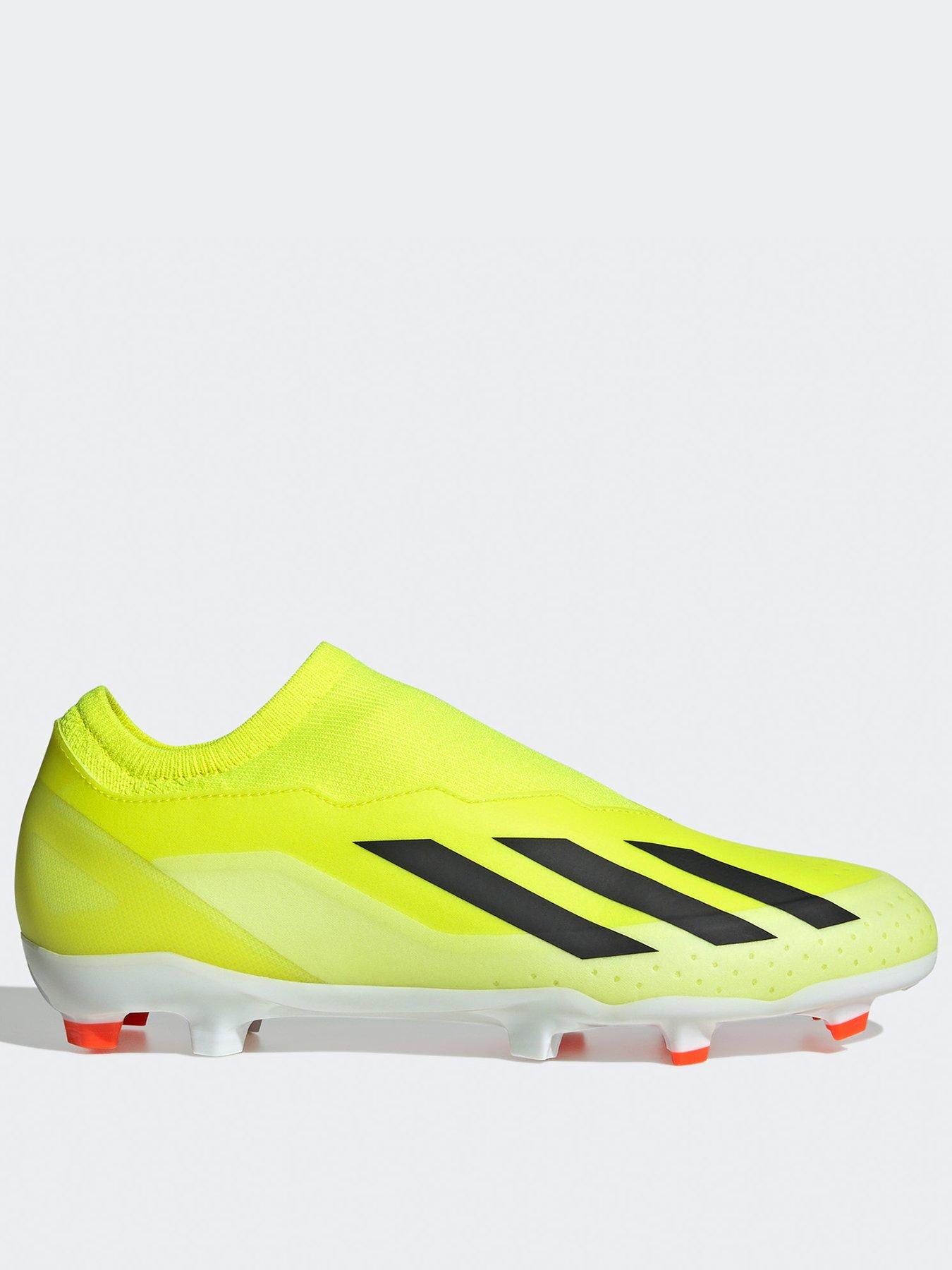 Adidas football boots yellow and black online