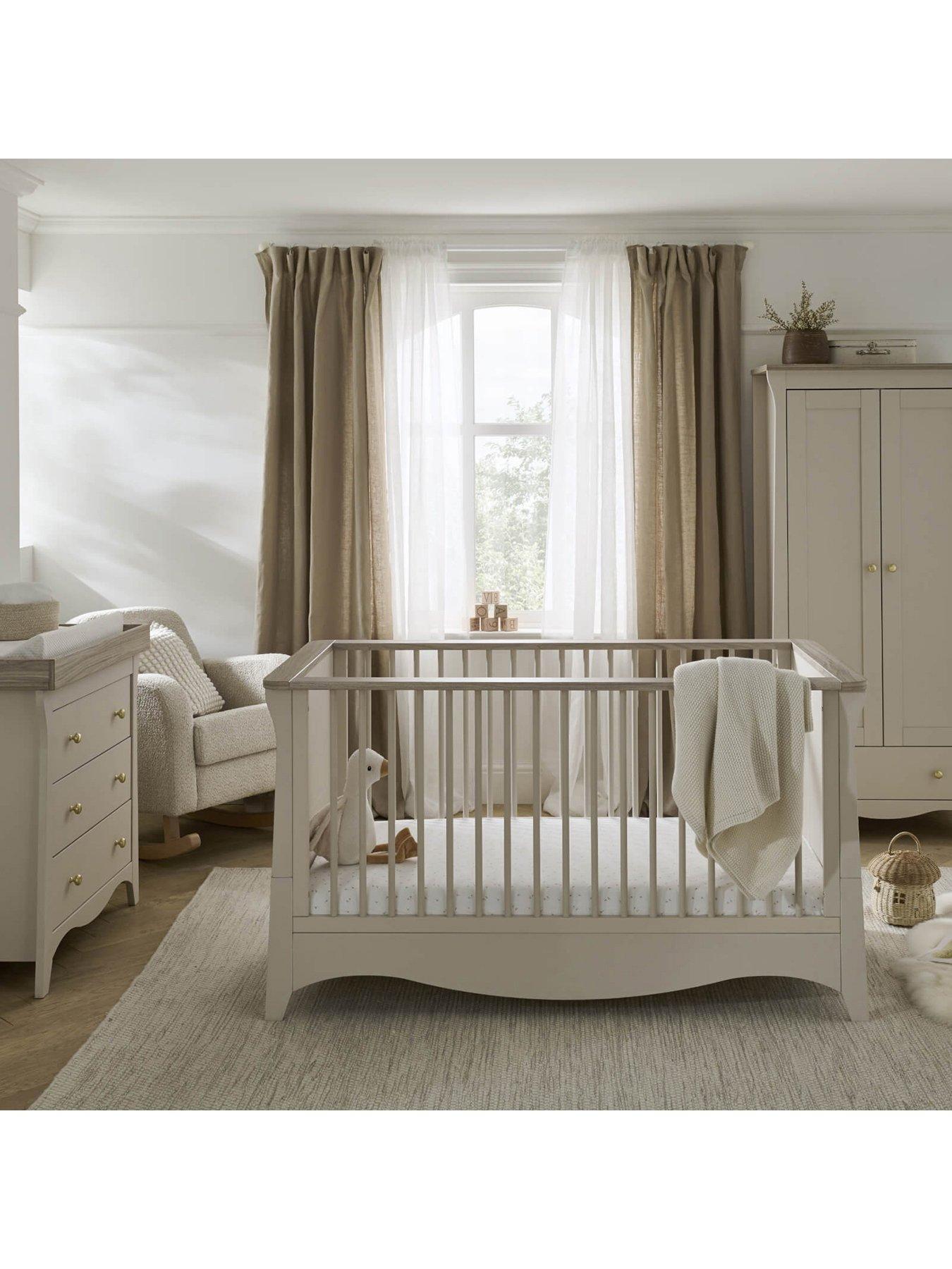 Mia sleigh 3 piece nursery set sale