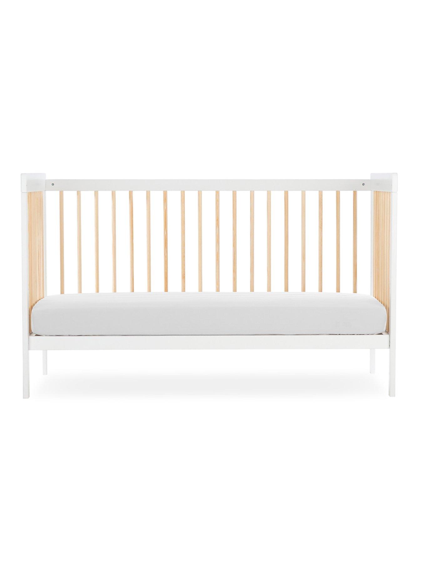 Image 5 of 7 of CuddleCo Nola Cot bed - White/ Natural