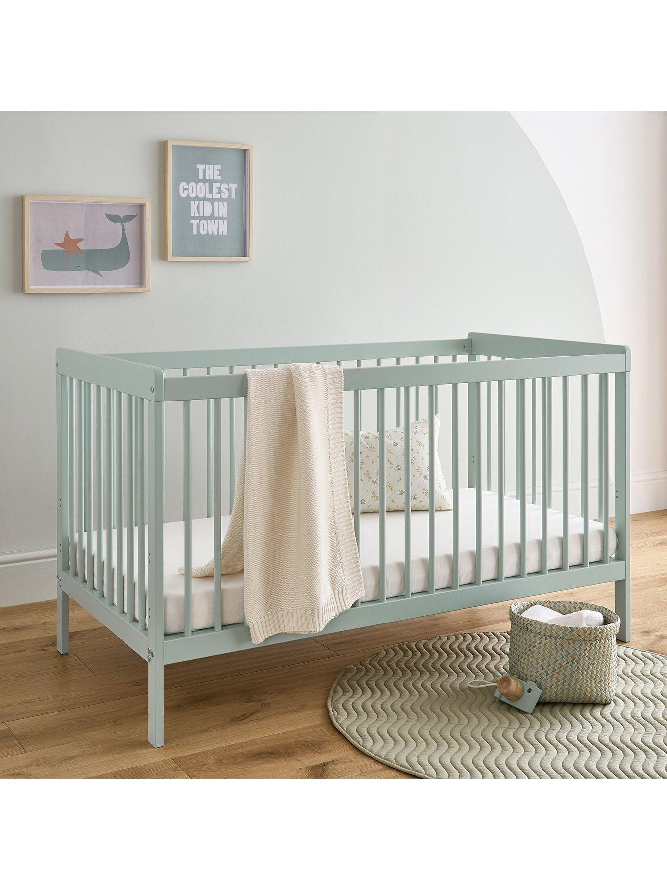 undefined Nola Cot Bed - Sage Green