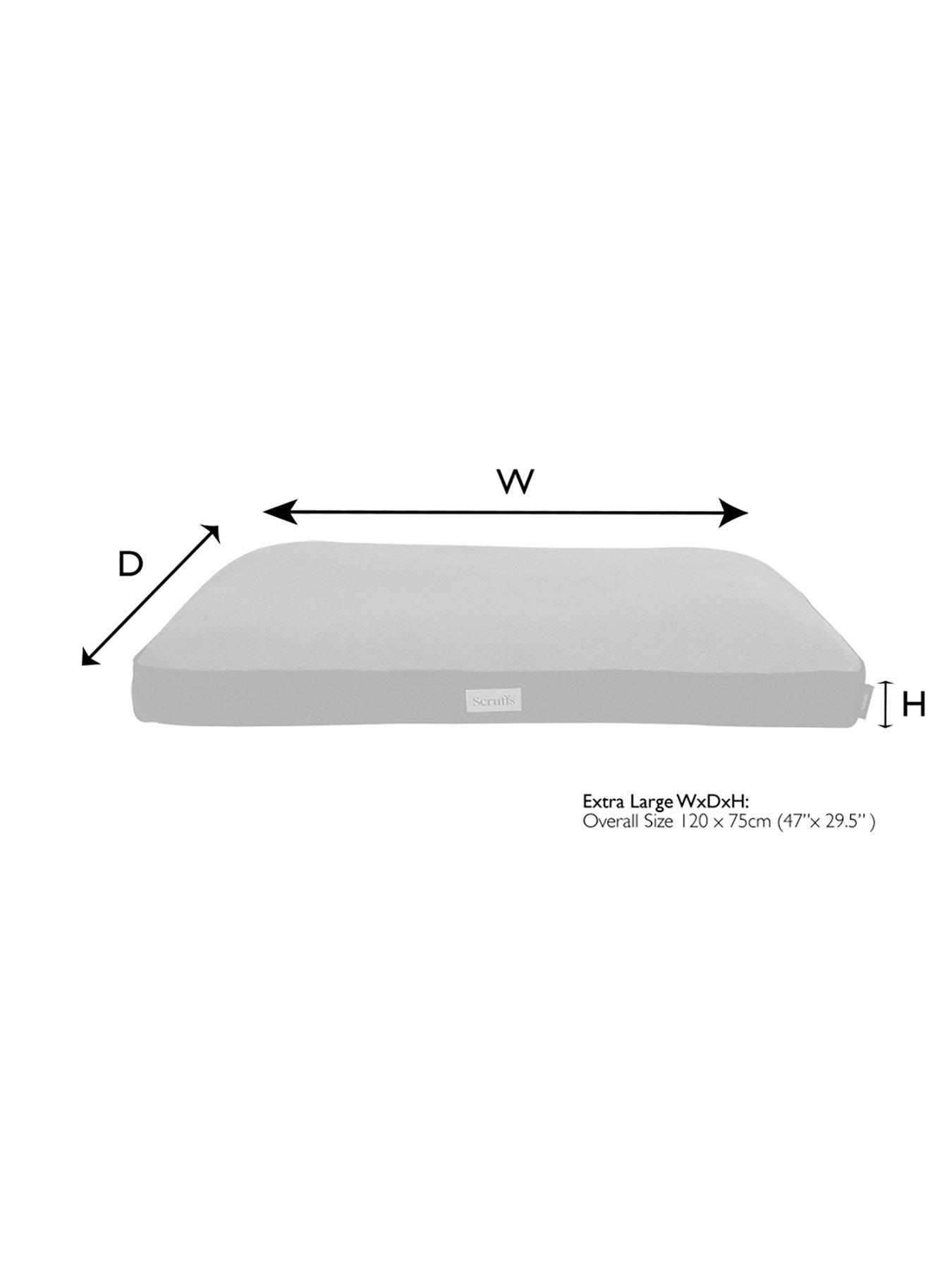 Image 6 of 6 of Scruffs Harvard Memory Foam Orthopaedic Mattress