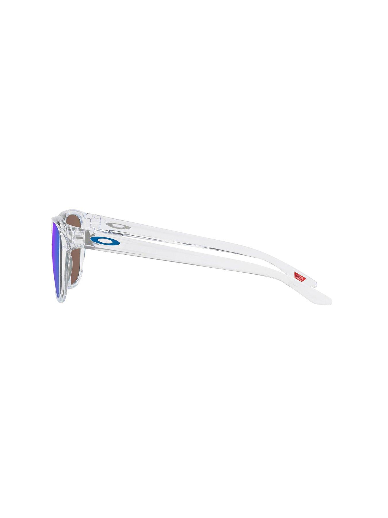 Image 2 of 4 of Oakley Oakley Manorburn Prizm Sapphire Square Sunglasses - Clear