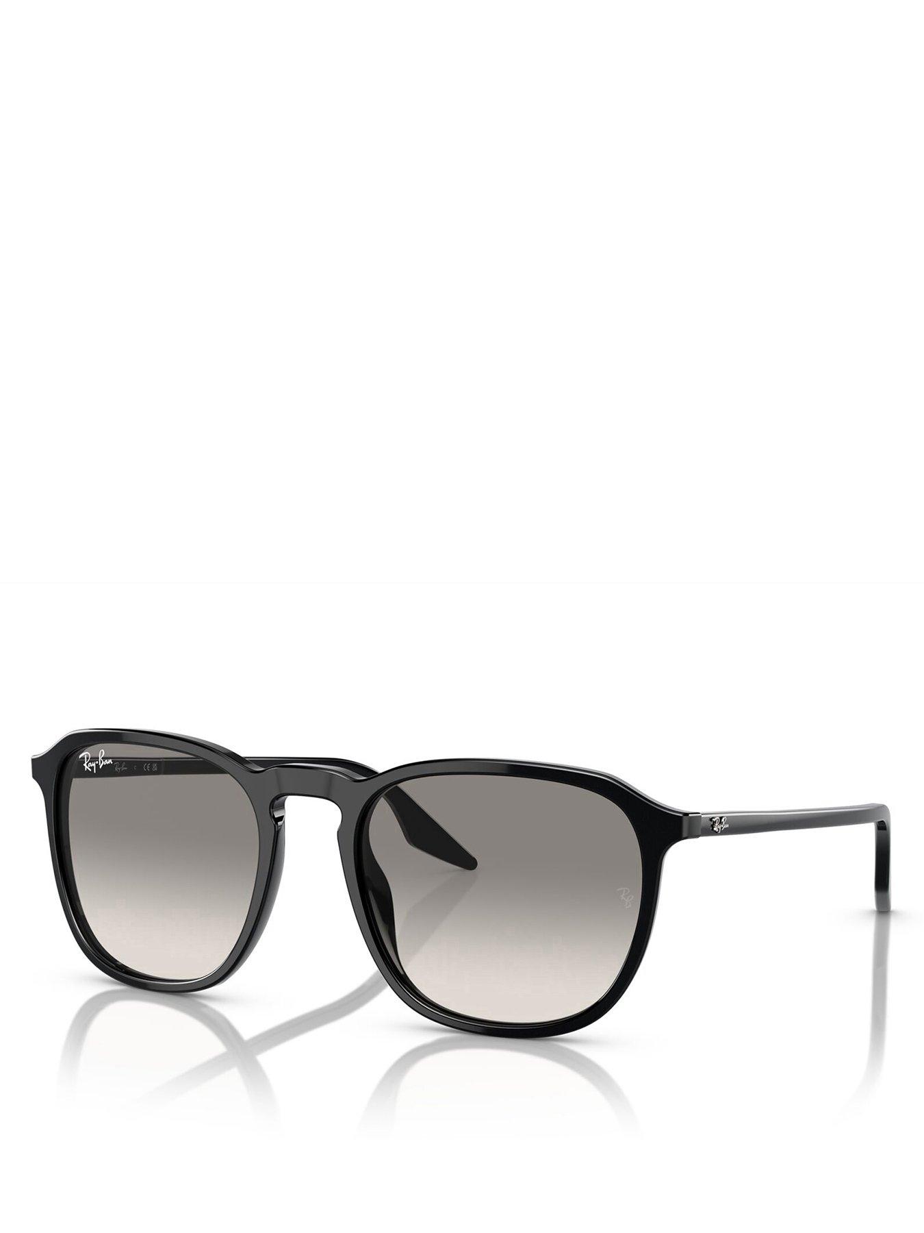 Image 1 of 3 of Ray-Ban 0Rb2203 Square Sunglasses - Black