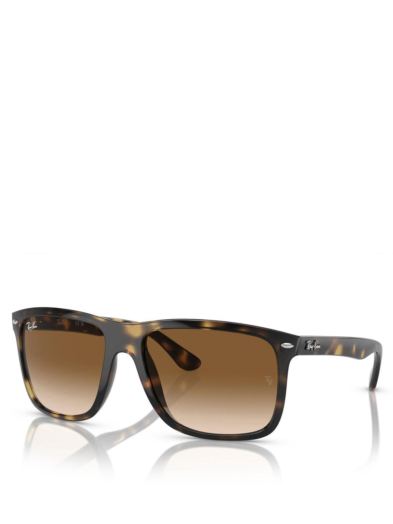 Ray-Ban Ray-Ban 0RB4547 Rectangle Sunglasses - Brown