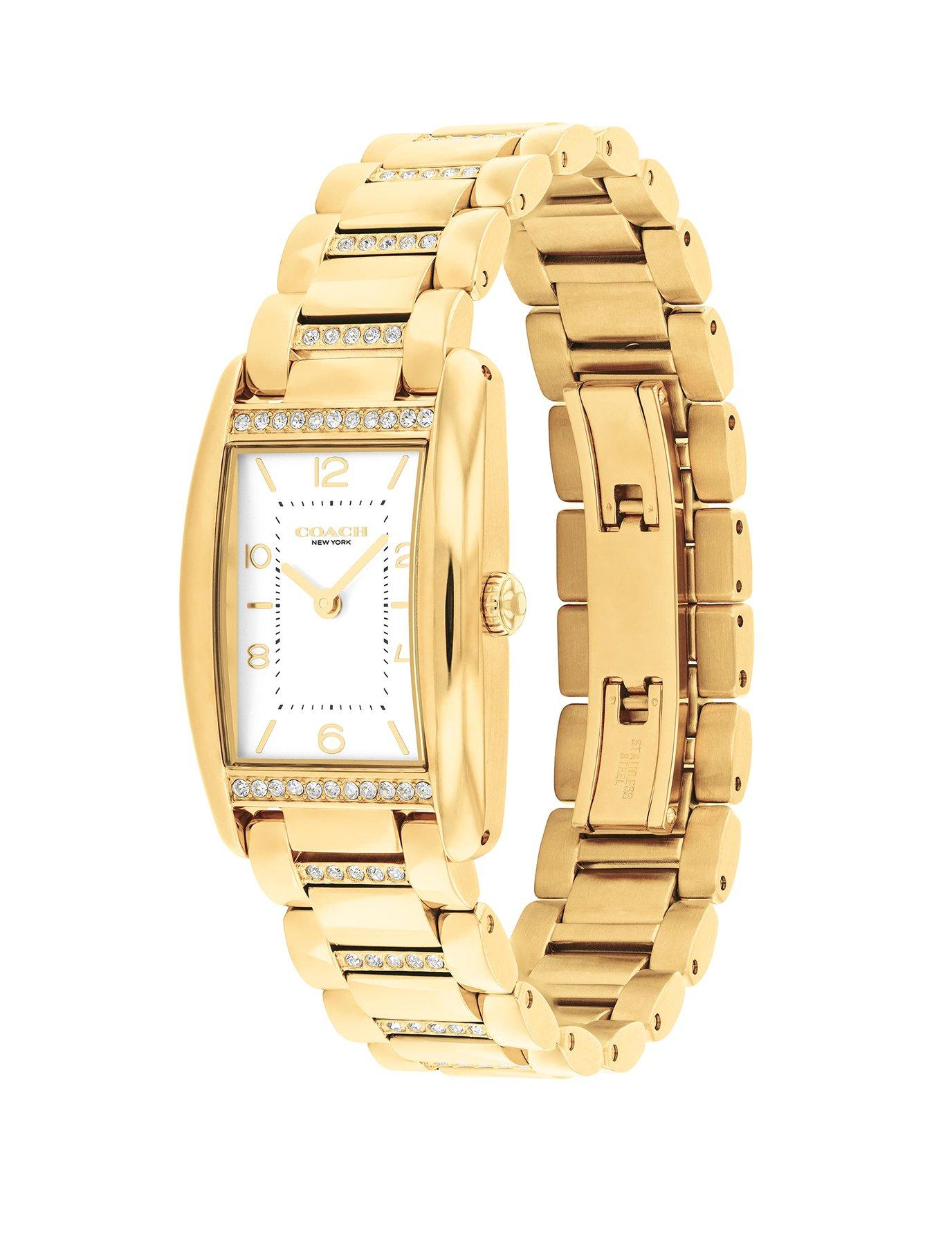 coach-coach-ladies-reese-gold-ip-bracelet-watchstillFront