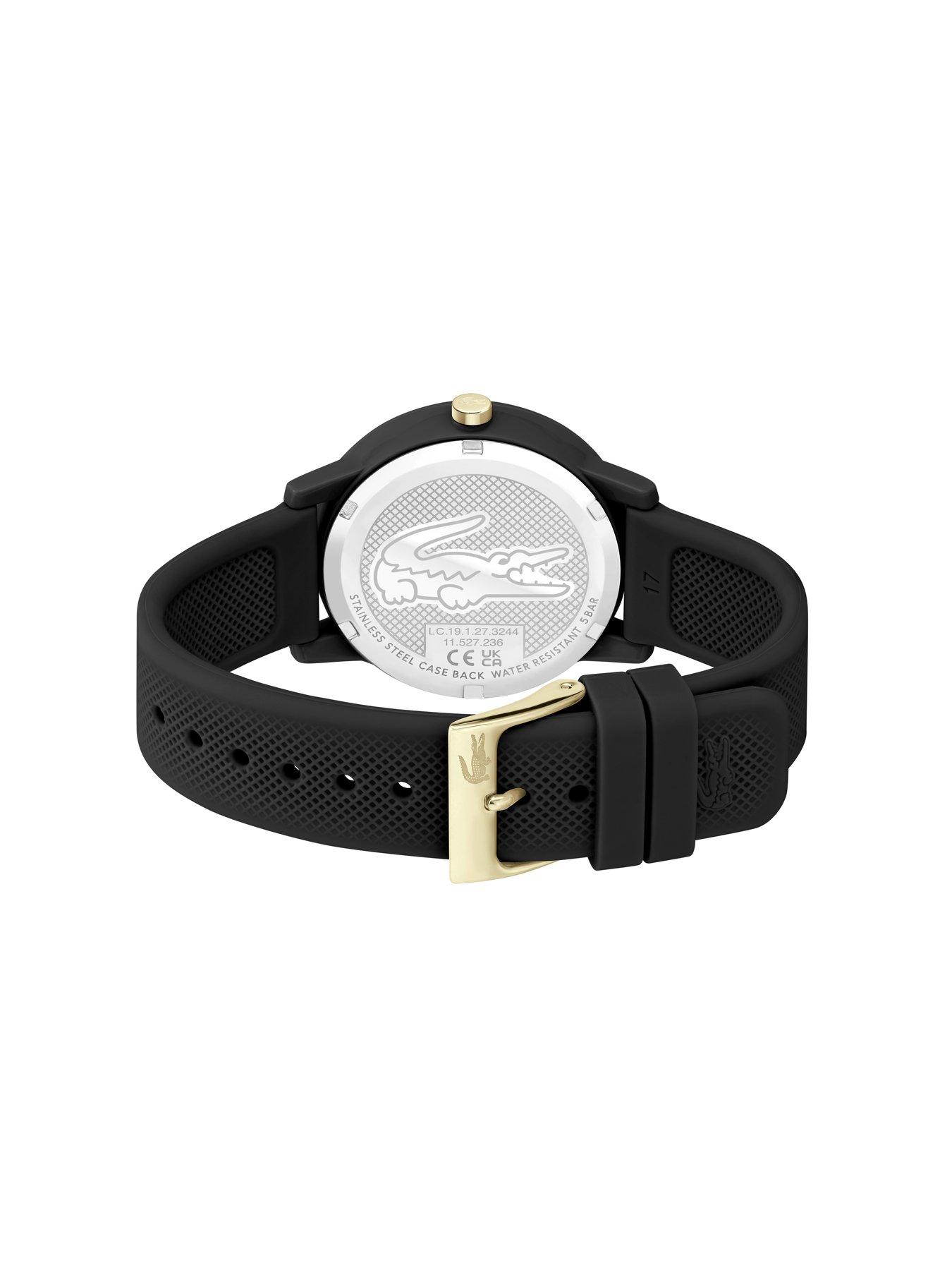 lacoste-lacoste-womens-36mm-1212-black-dial-watch-on-a-black-silicone-strapback