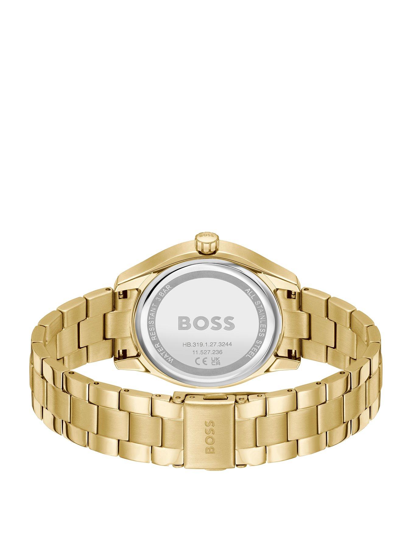 boss-ladies-lida-multifunction-light-gold-ip-bracelet-watchstillFront