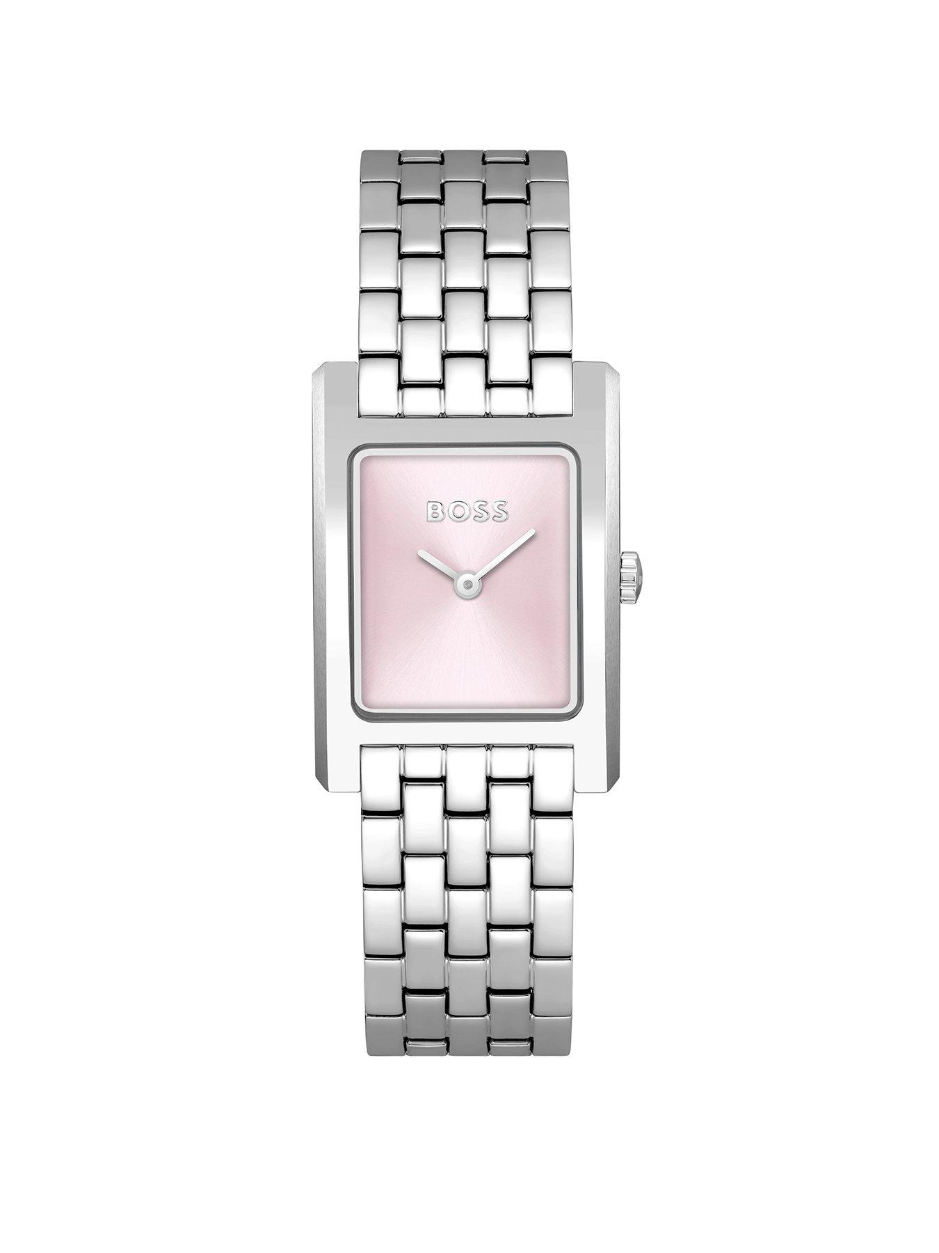 boss-ladies-lucy-stainless-steel-tank-watch