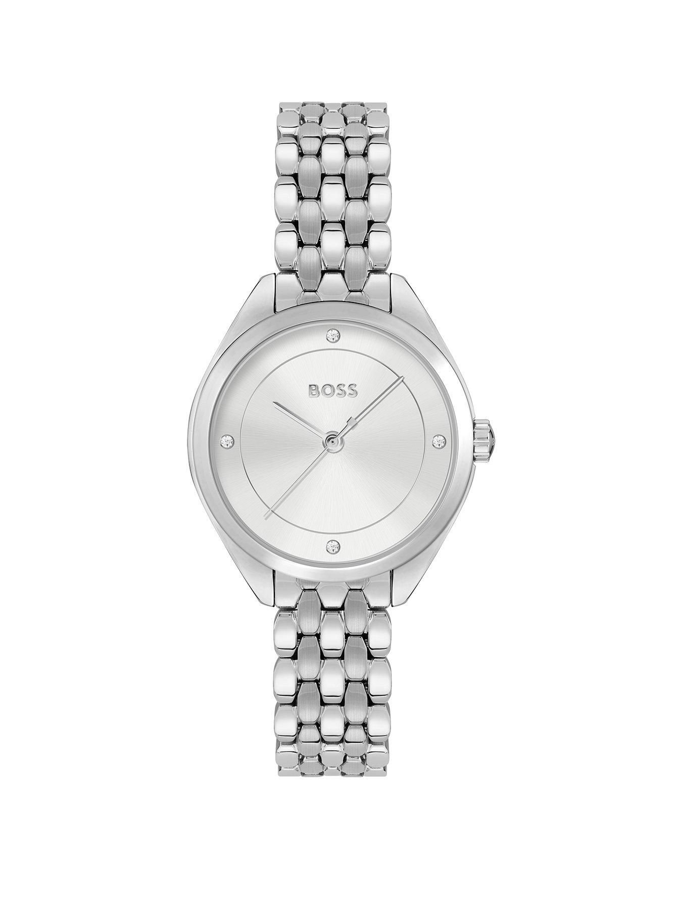 boss-ladies-mae-stainless-steel-link-bracelet-watch