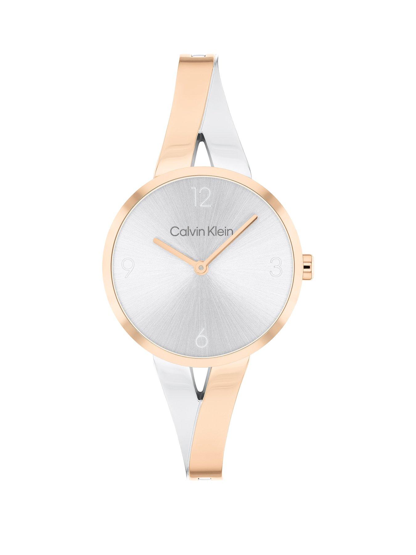 calvin-klein-womens-calvin-klein-two-tone-stainless-steel-and-gold-plated-bangle-watch