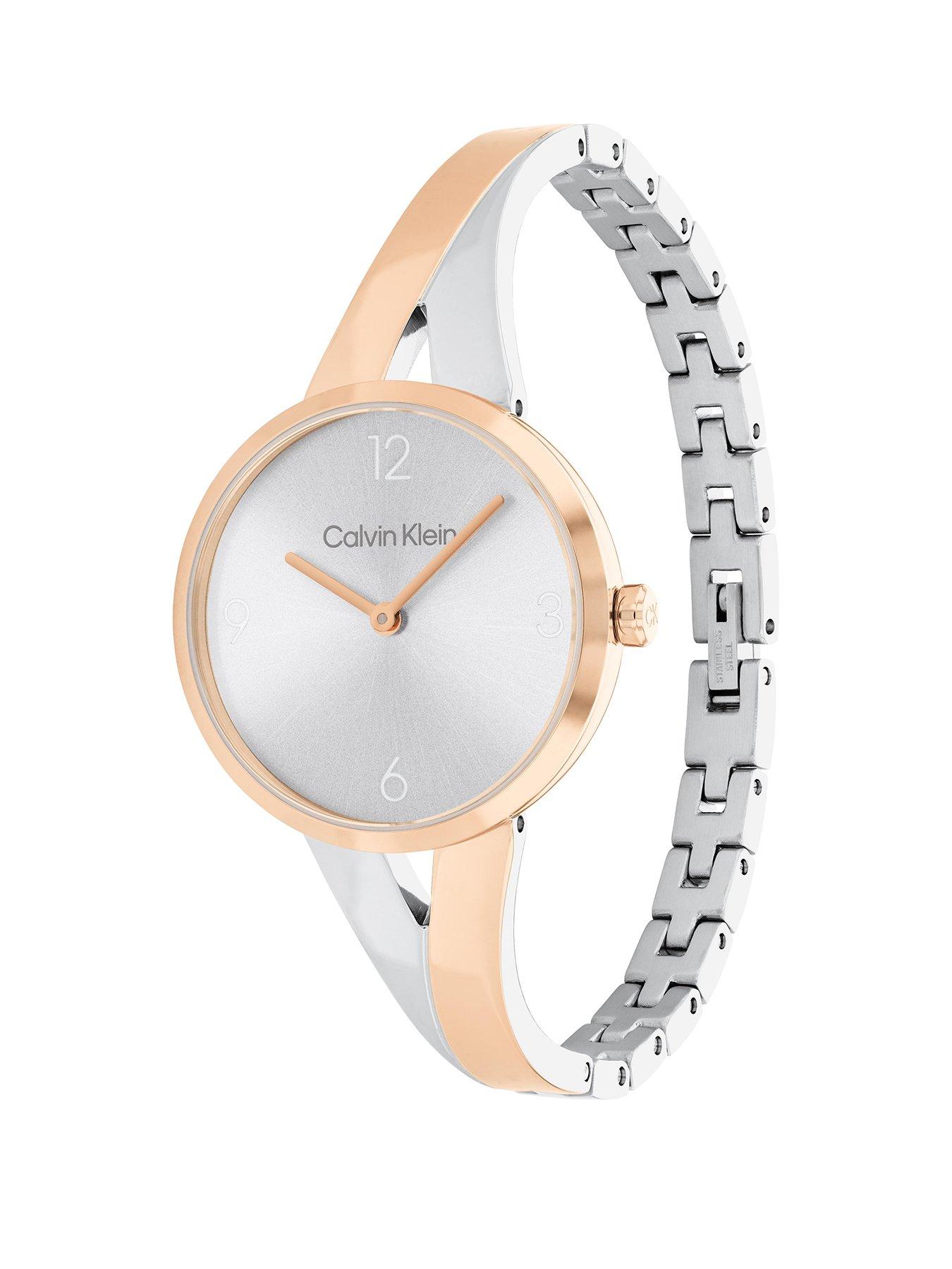 calvin-klein-womens-calvin-klein-two-tone-stainless-steel-and-gold-plated-bangle-watchstillFront