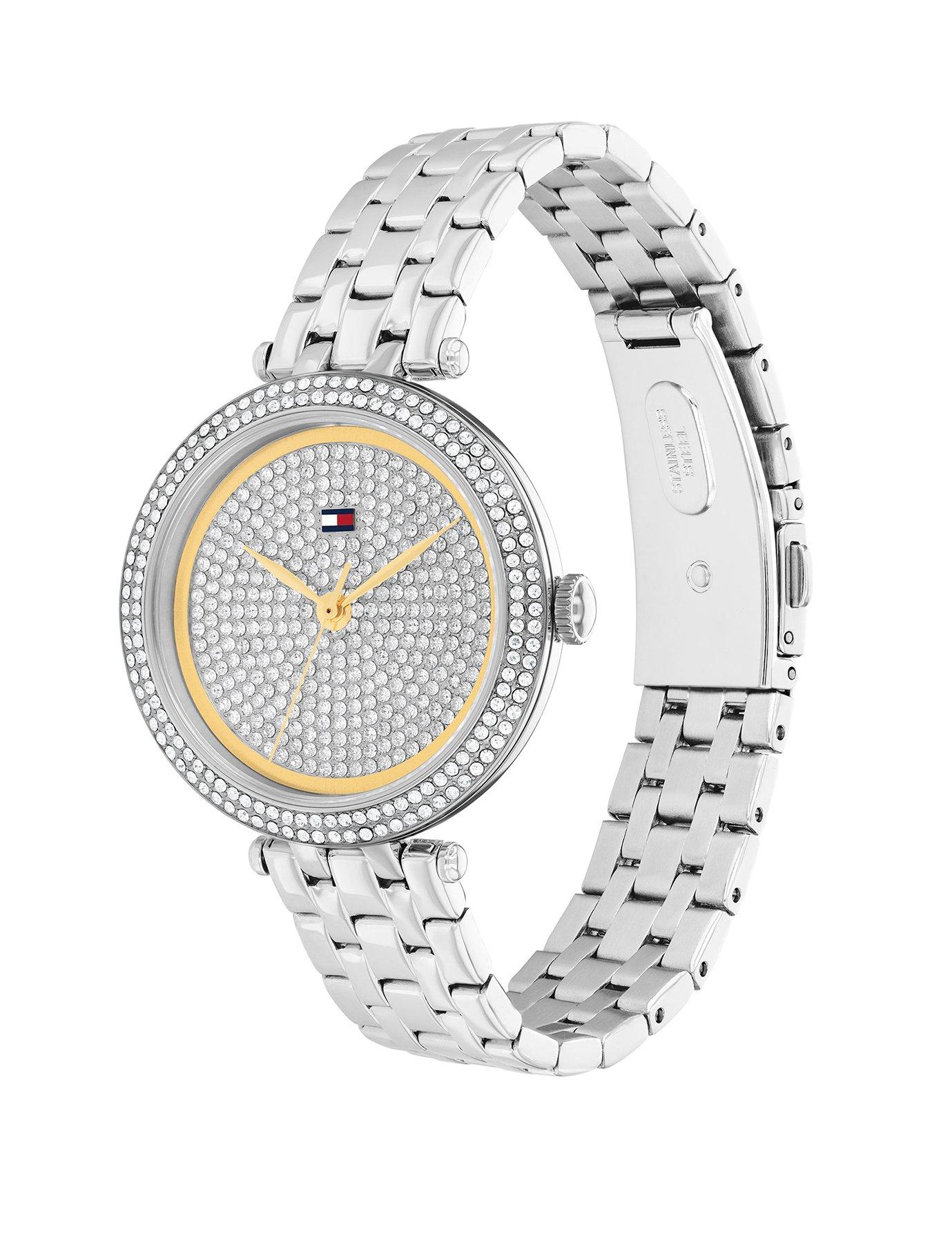 tommy-hilfiger-tommy-hilfiger-womens-stainless-steel-watch-with-crystal-bezel-and-dialstillFront