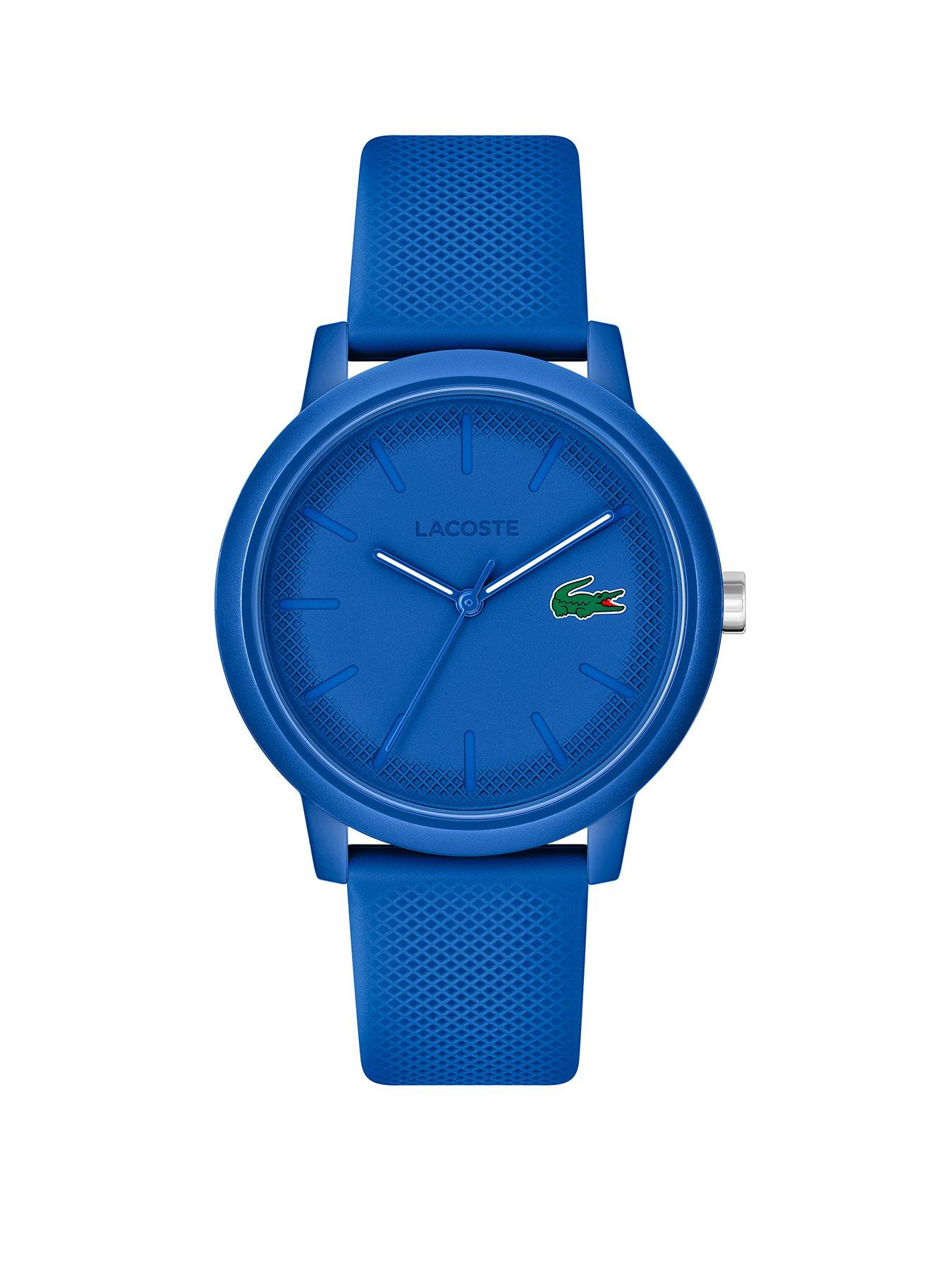 lacoste-lacoste-mens-42mm-blue-dial-watch-on-a-blue-silicone-strap