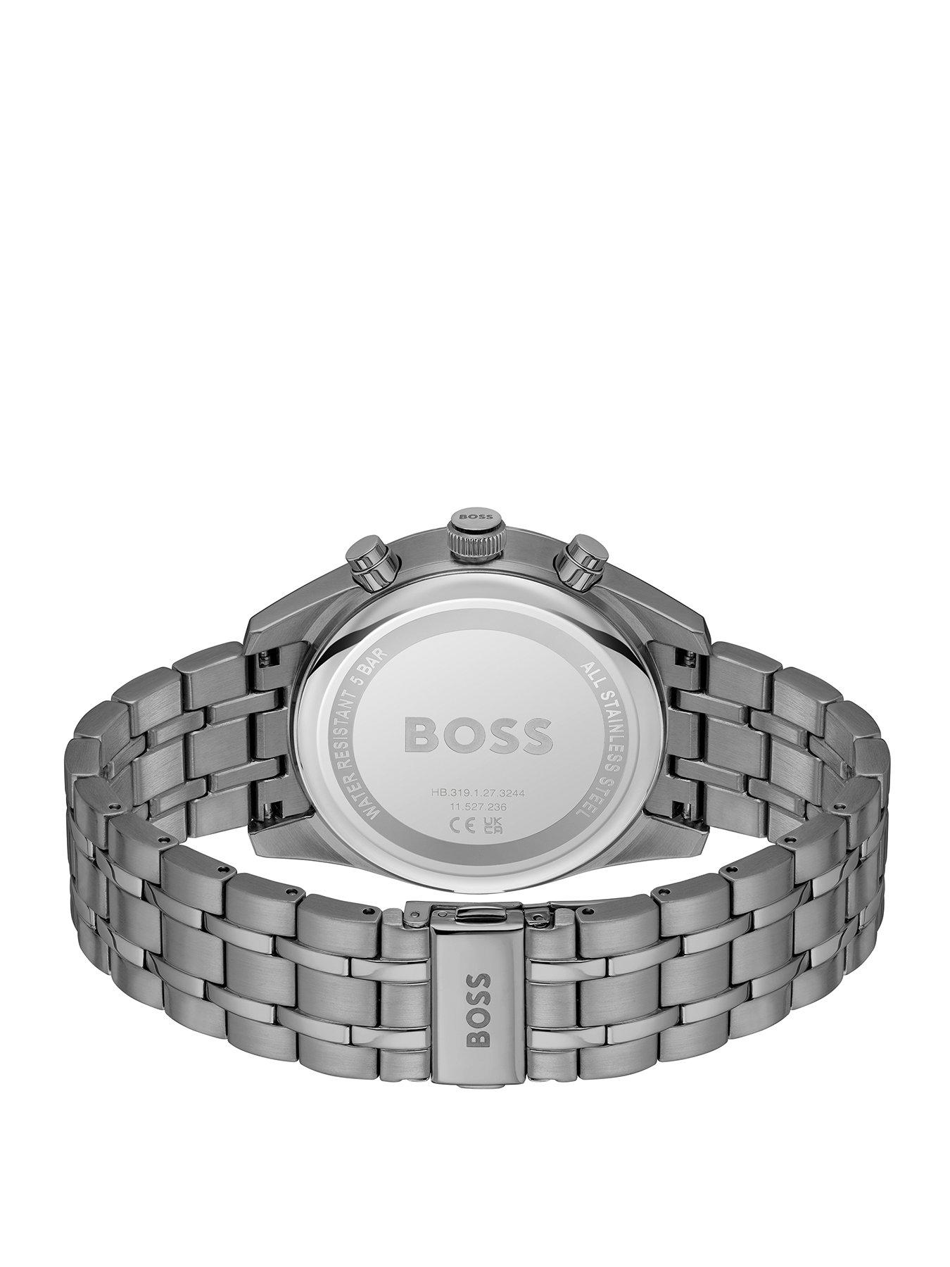 boss-gents-skytraveller-chronograph-grey-ip-bracelet-watchstillFront