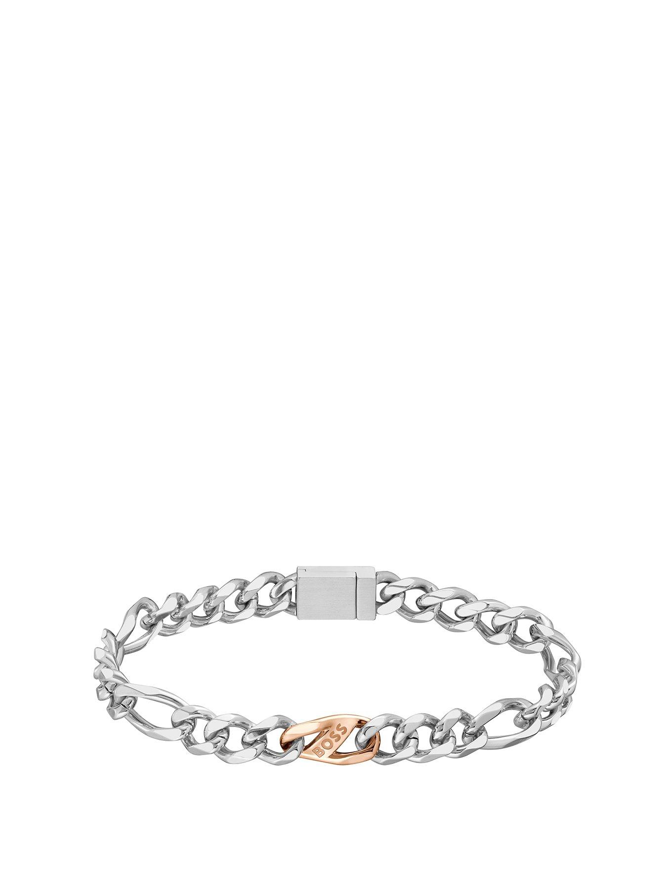 boss-gents-rian-stainless-steel-and-rose-gold-ip-figaro-bracelet