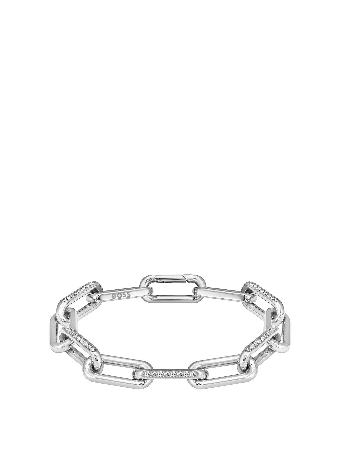 boss-ladies-halia-stainless-steel-crystal-linked-bracelet