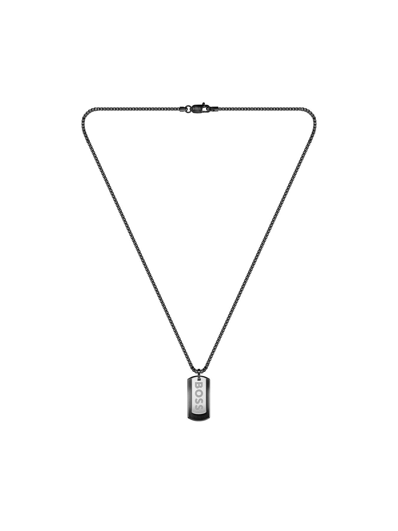 boss-gents-devon-box-chain-black-ip-necklacestillFront