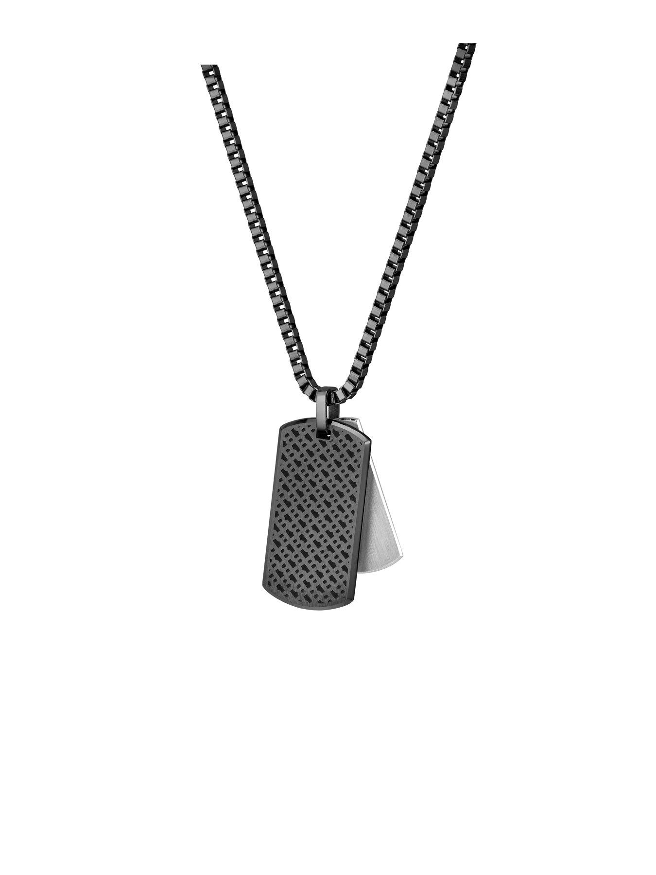 boss-gents-devon-box-chain-black-ip-necklaceback