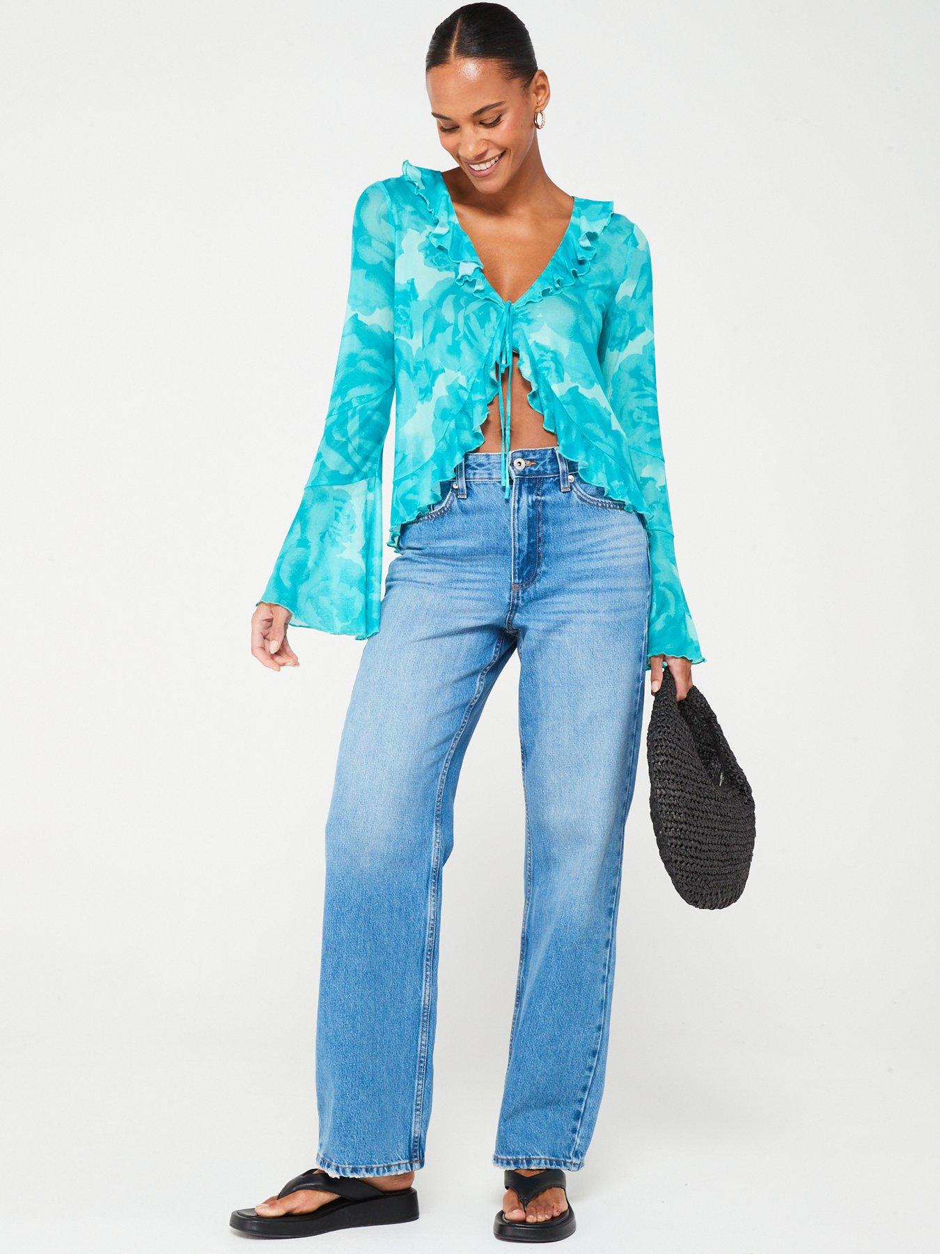 something-new-ruffle-long-sleeve-top-blueback