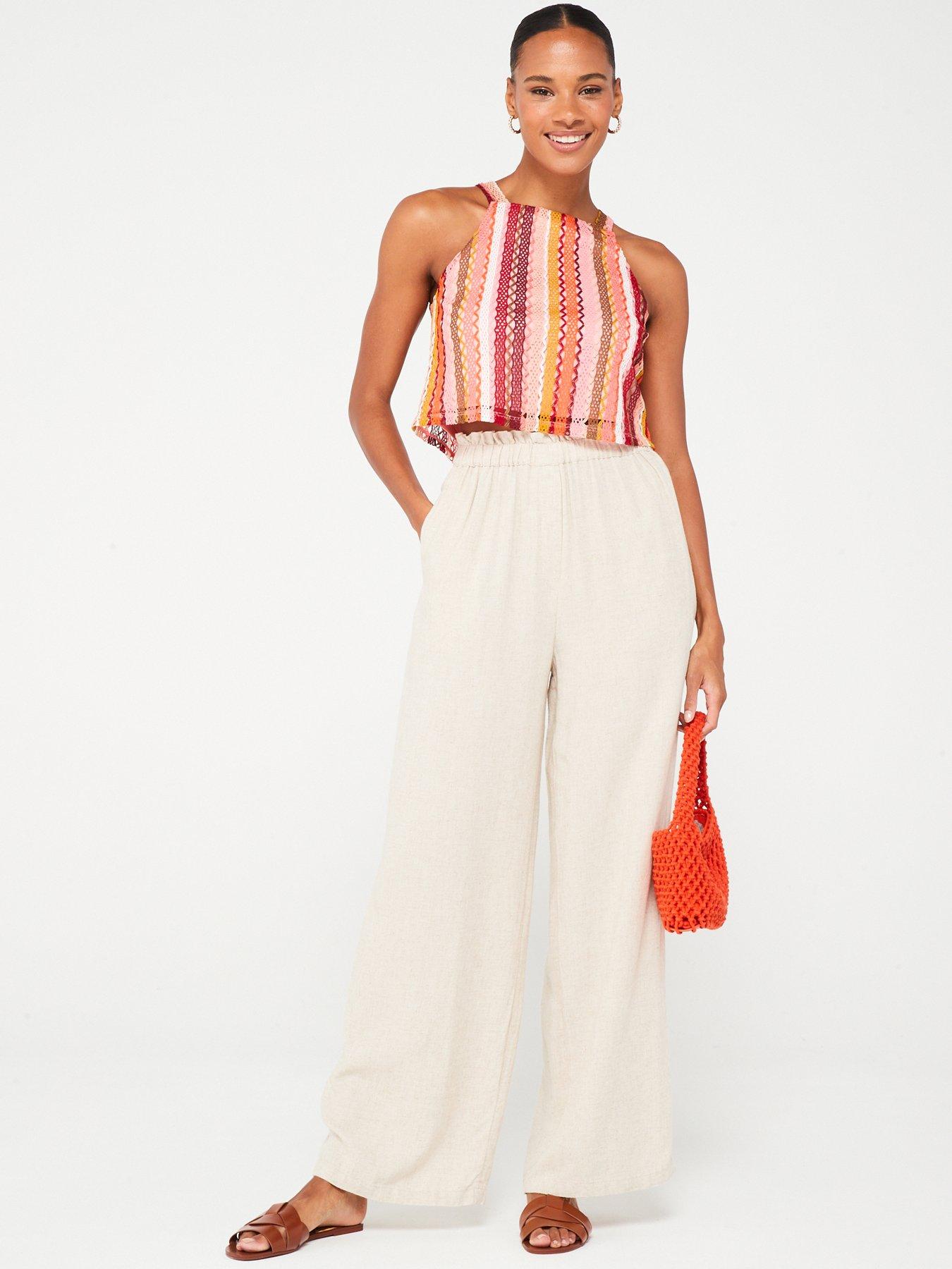 something-new-halter-stripe-top-orangeback