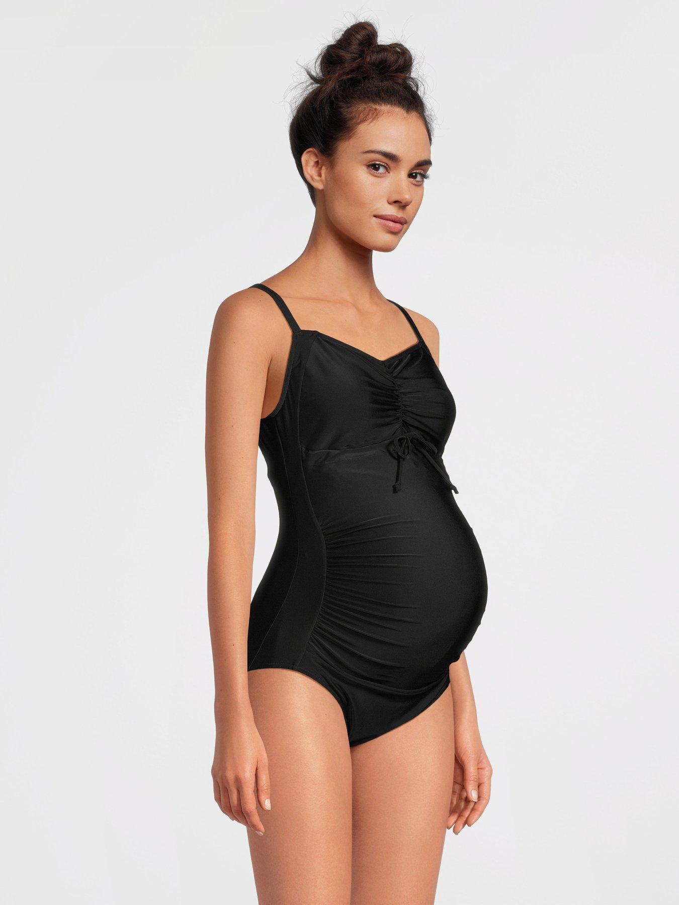 arena-womens-maternity-swimsuit-blackback