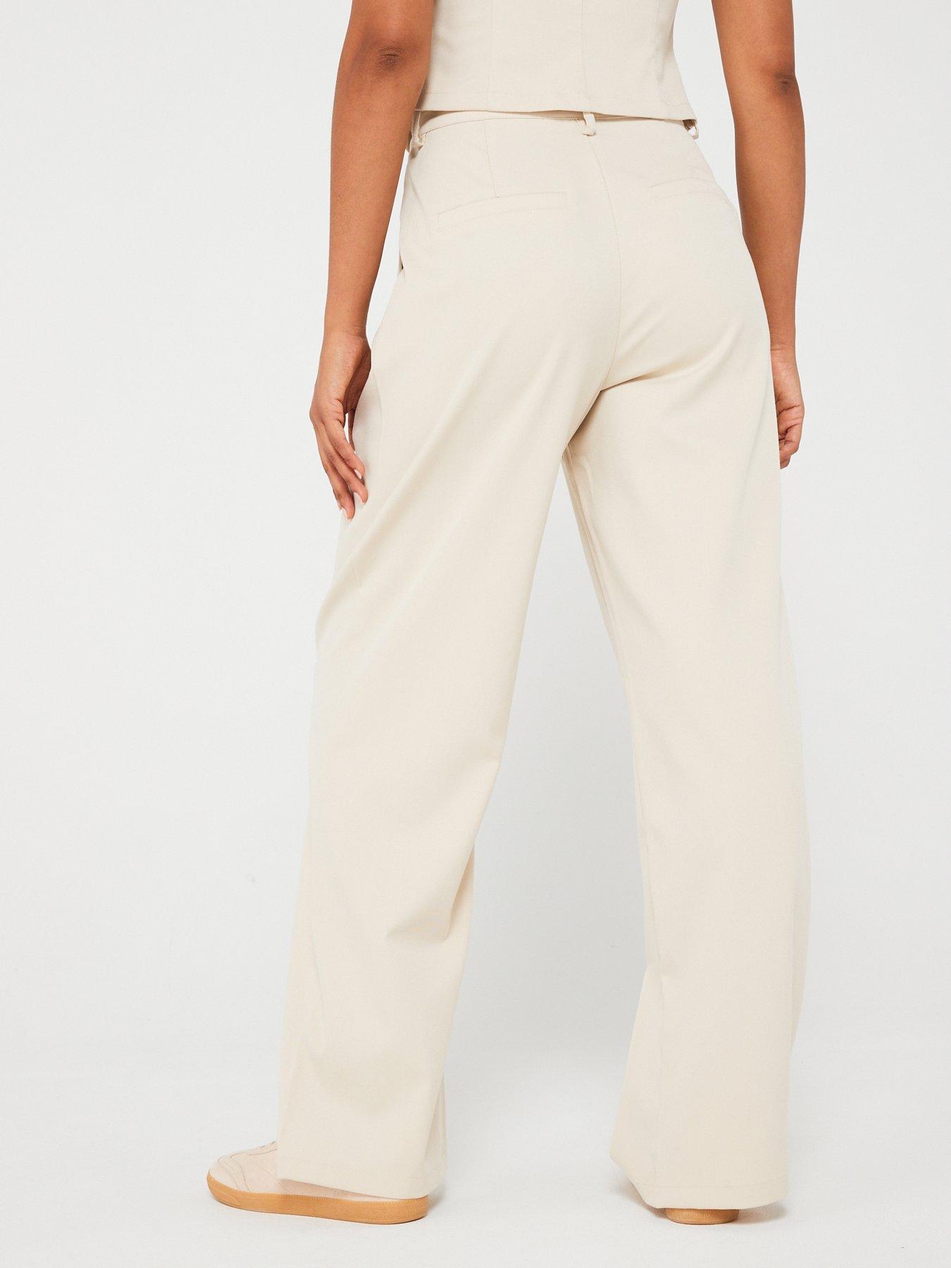 something-new-straight-leg-trouser-creamstillFront