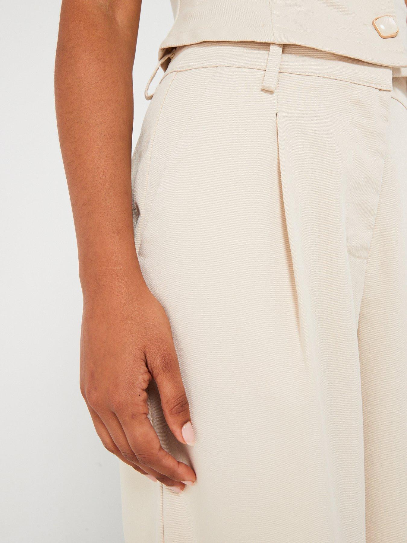 something-new-straight-leg-trouser-creamoutfit