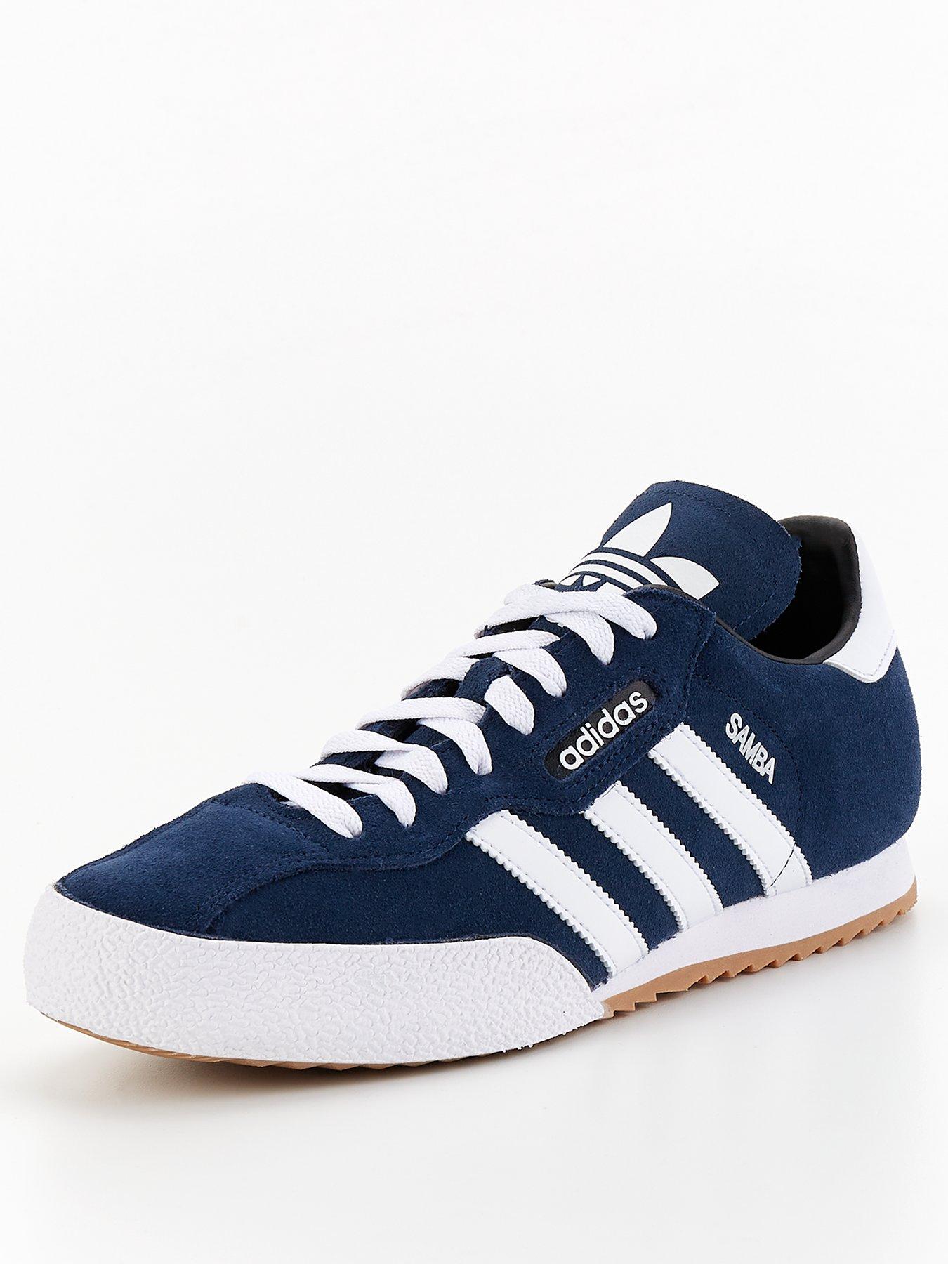 adidas-originals-mens-samba-super-suede-trainers-navywhitestillFront