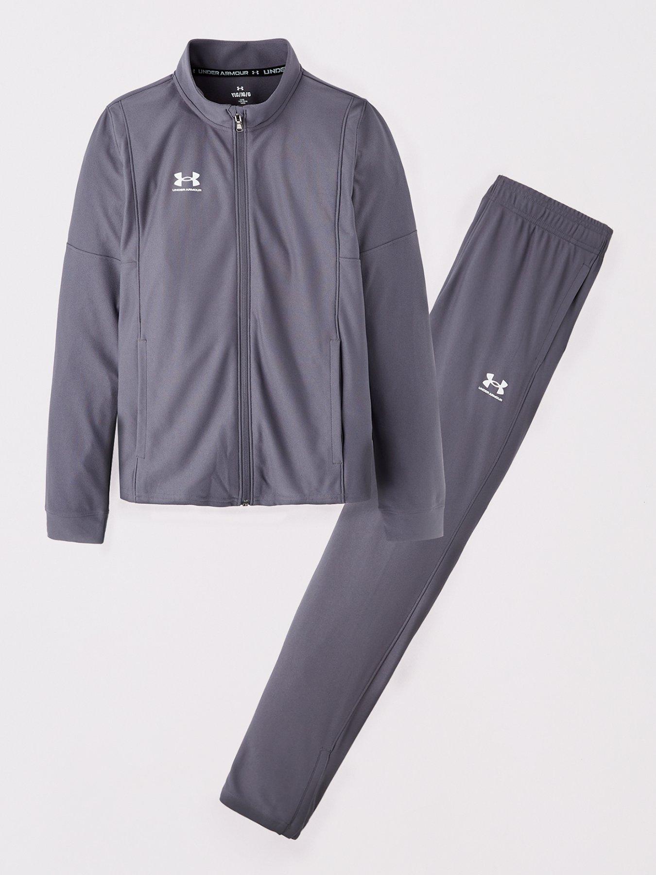 Image 1 of 4 of UNDER ARMOUR Boys Challenger Tracksuit&nbsp;- Grey