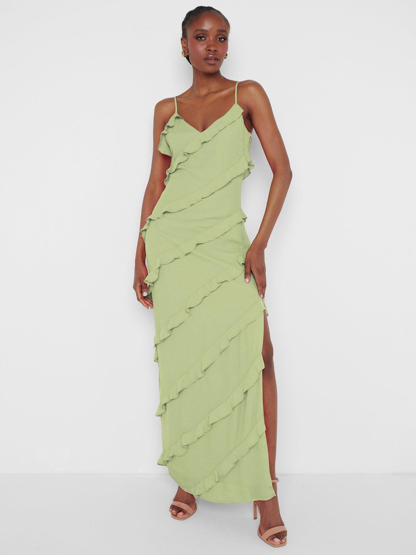 pretty-lavish-nadine-rufflenbspmaxi-dress-green