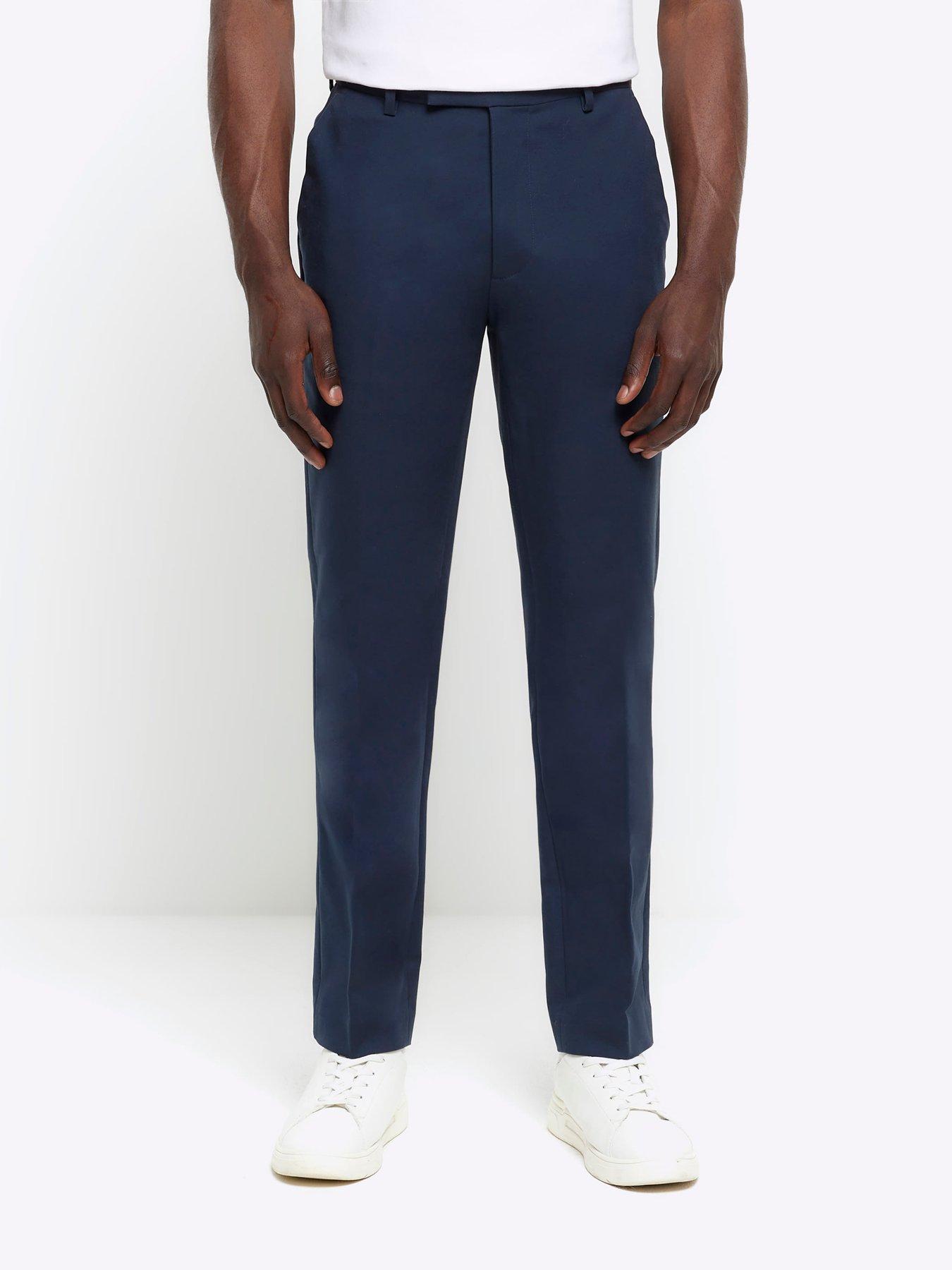 river-island-core-slim-chinos-extended-waistband-navy